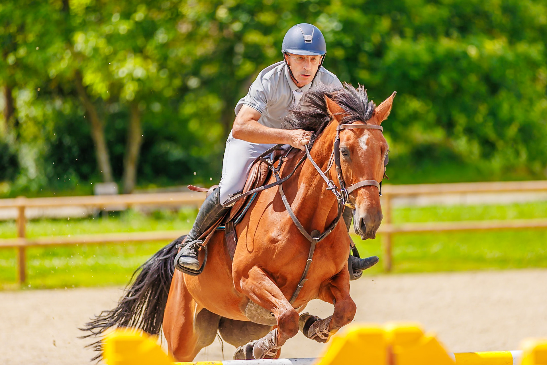 13 juillet 2024 / Haras de Liverdy-en-Brie / Seine-et-Marne / Saut d'obstacles Amateur 1  Grand Prix (1.20 m)