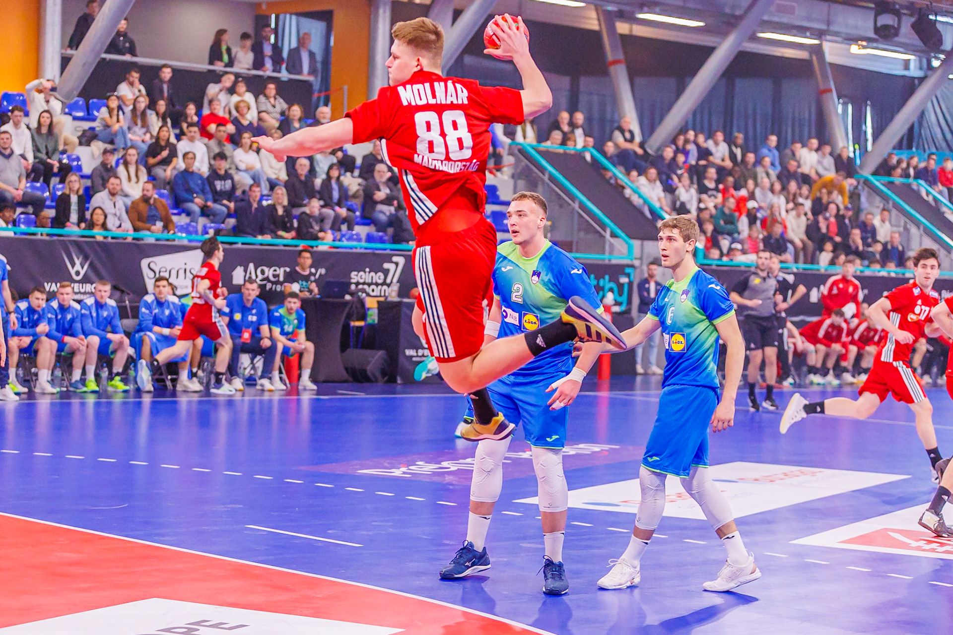 Tiby handball, Slovénie VS Hongrie 17