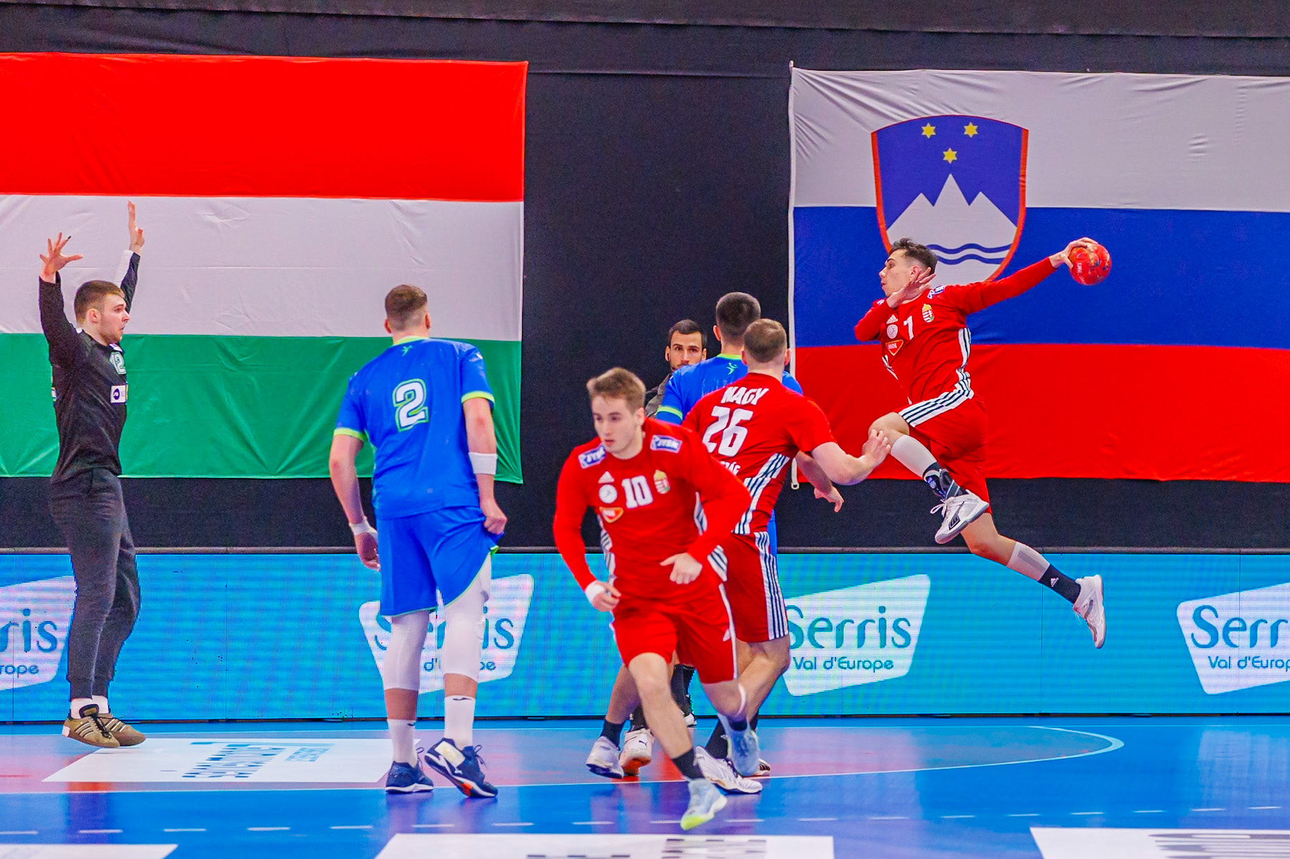 Tiby handball, Slovénie VS Hongrie 54