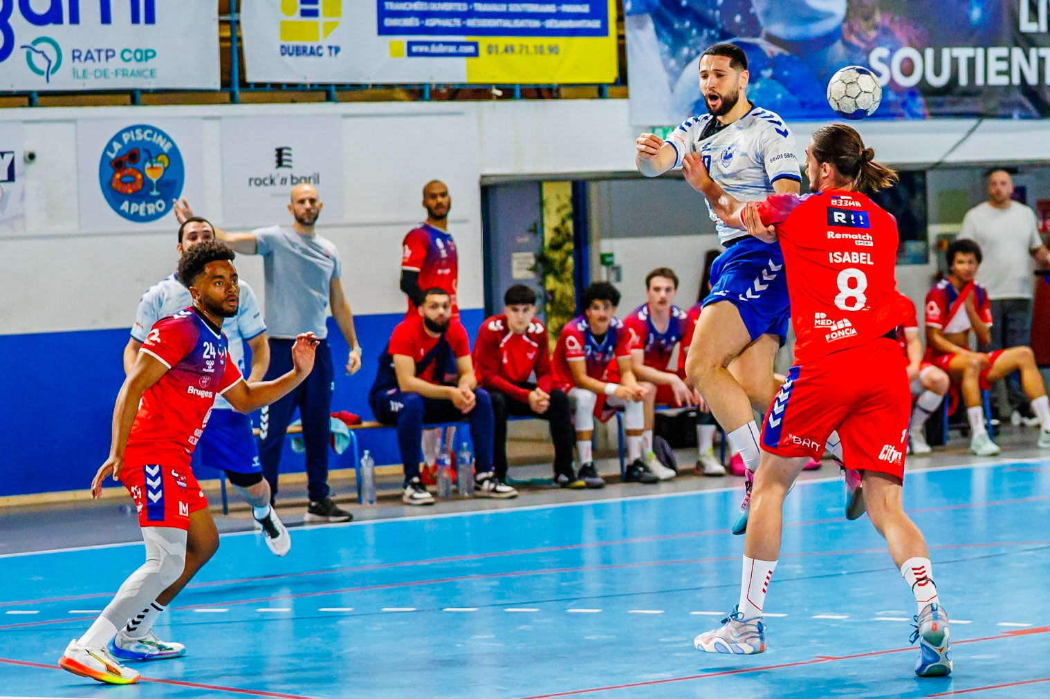 HBC Livry-Gargan VS Bruges 33 handball 17