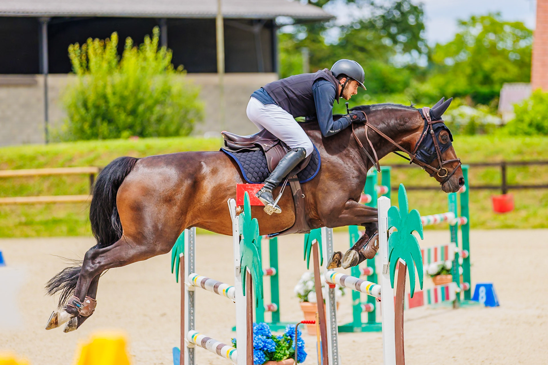 13 juillet 2024 / Haras de Liverdy-en-Brie / Seine-et-Marne / Saut d'obstacles Pro 3 Grand Prix (1.25 m)