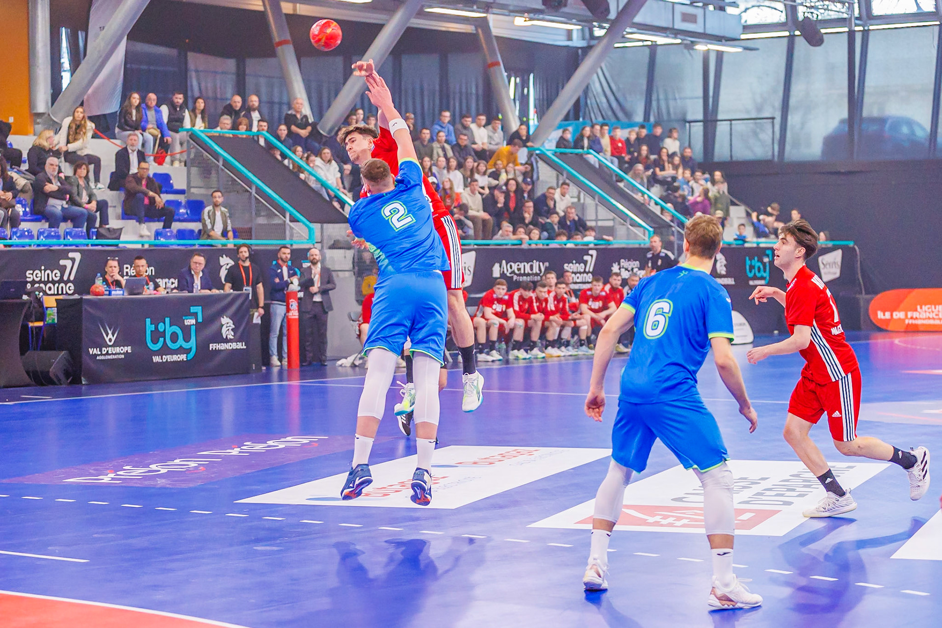 Tiby handball, Slovénie VS Hongrie 12