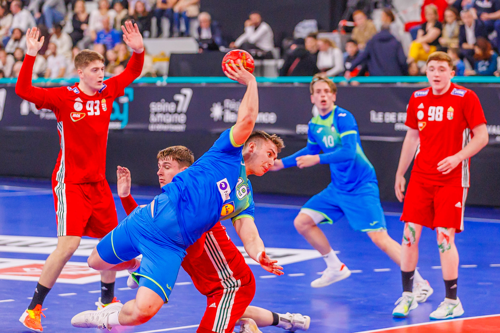 Tiby handball, Slovénie VS Hongrie 42
