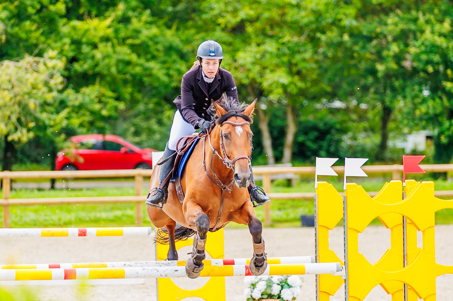 13 juillet 2024 / Haras de Liverdy-en-Brie / Seine-et-Marne / Saut d'obstacles Amateur 1  Grand Prix (1.20 m)
