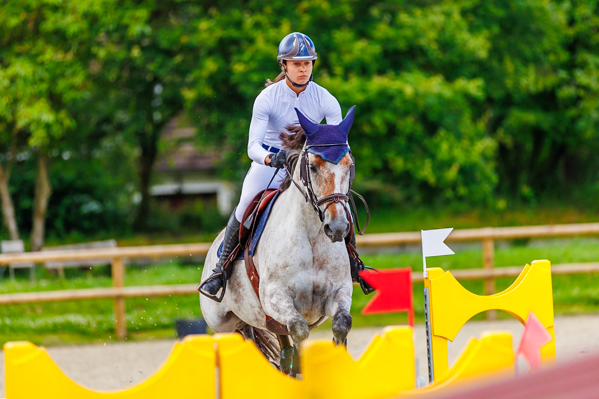 13 juillet 2024 / Haras de Liverdy-en-Brie / Seine-et-Marne / Saut d'obstacles Amateur 1  Grand Prix (1.20 m)