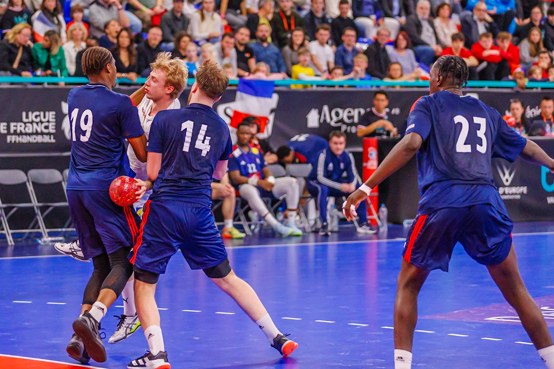 Tiby handball, France VS Danemark 123