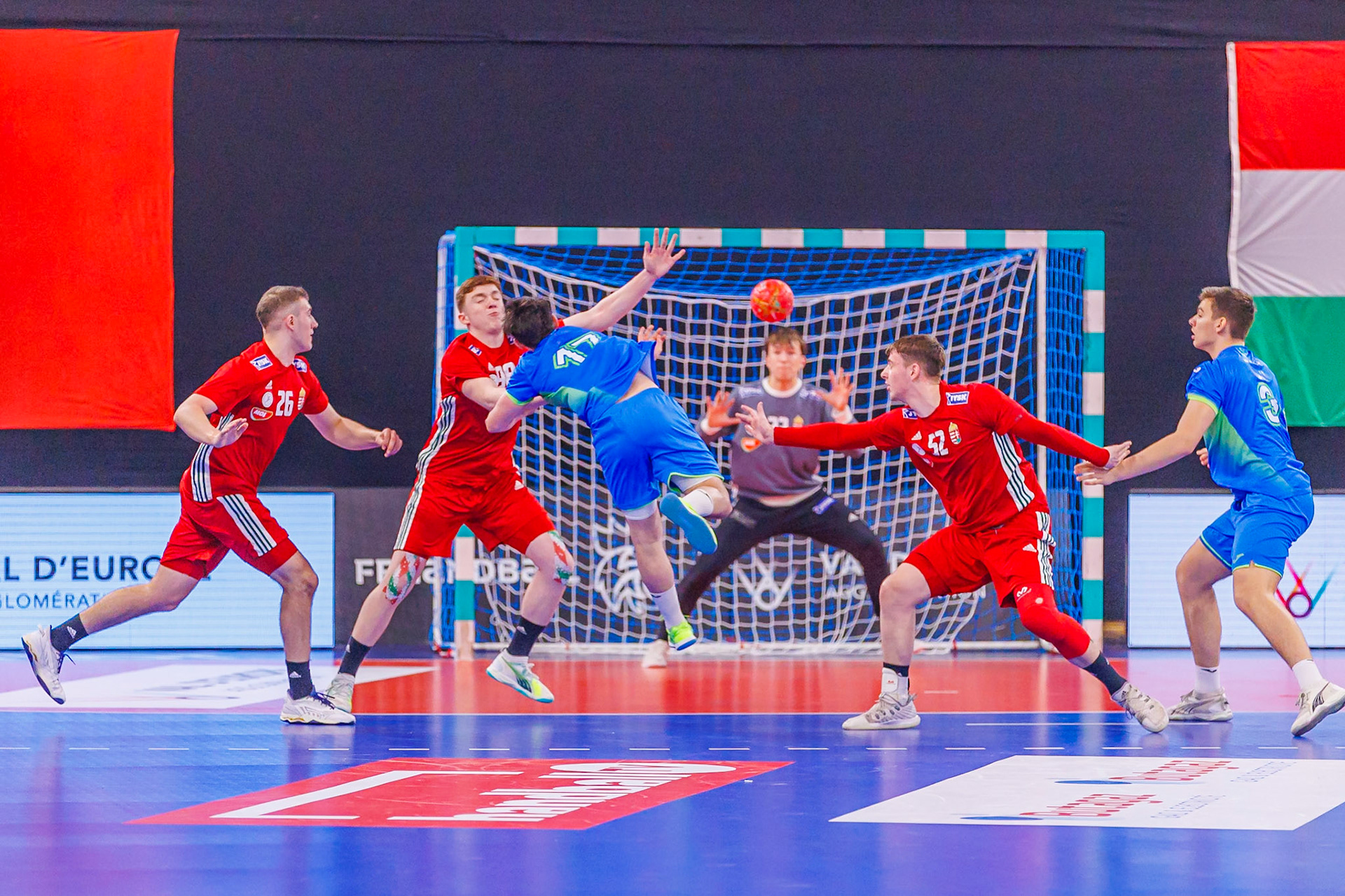 Tiby handball, Slovénie VS Hongrie 25
