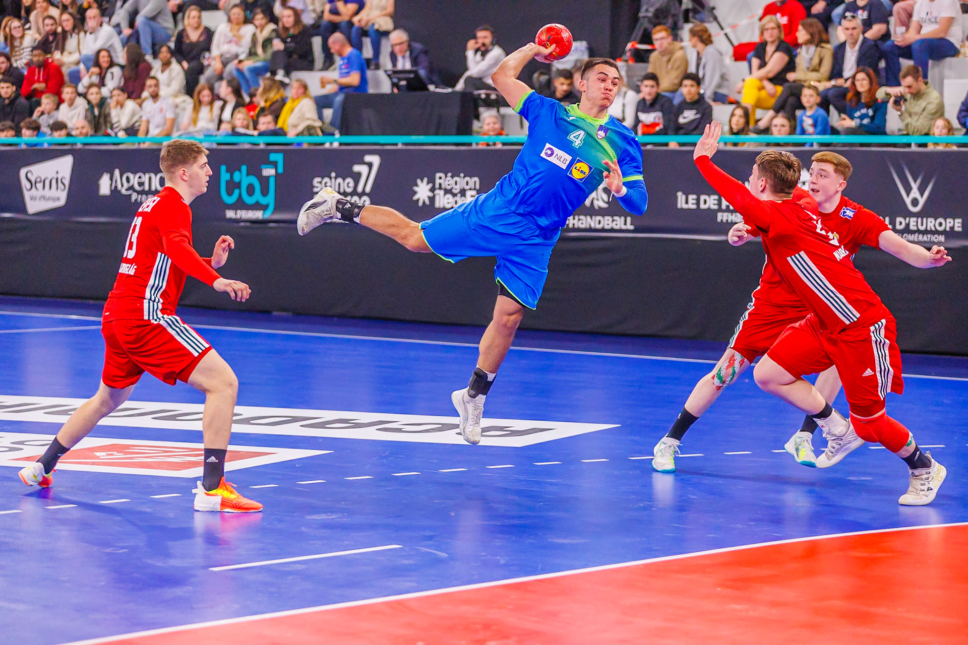 Tiby handball, Slovénie VS Hongrie 43
