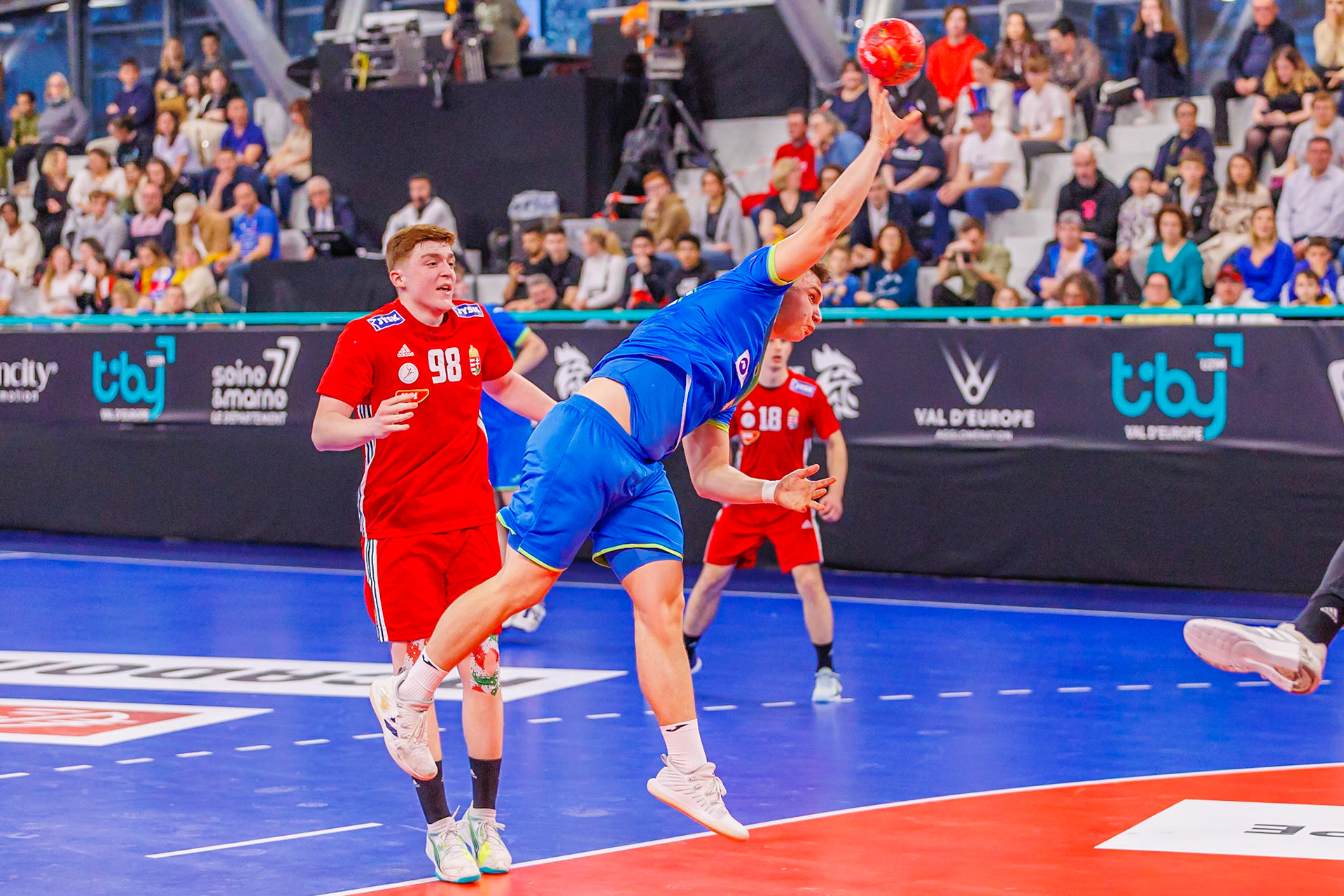 Tiby handball, Slovénie VS Hongrie 48
