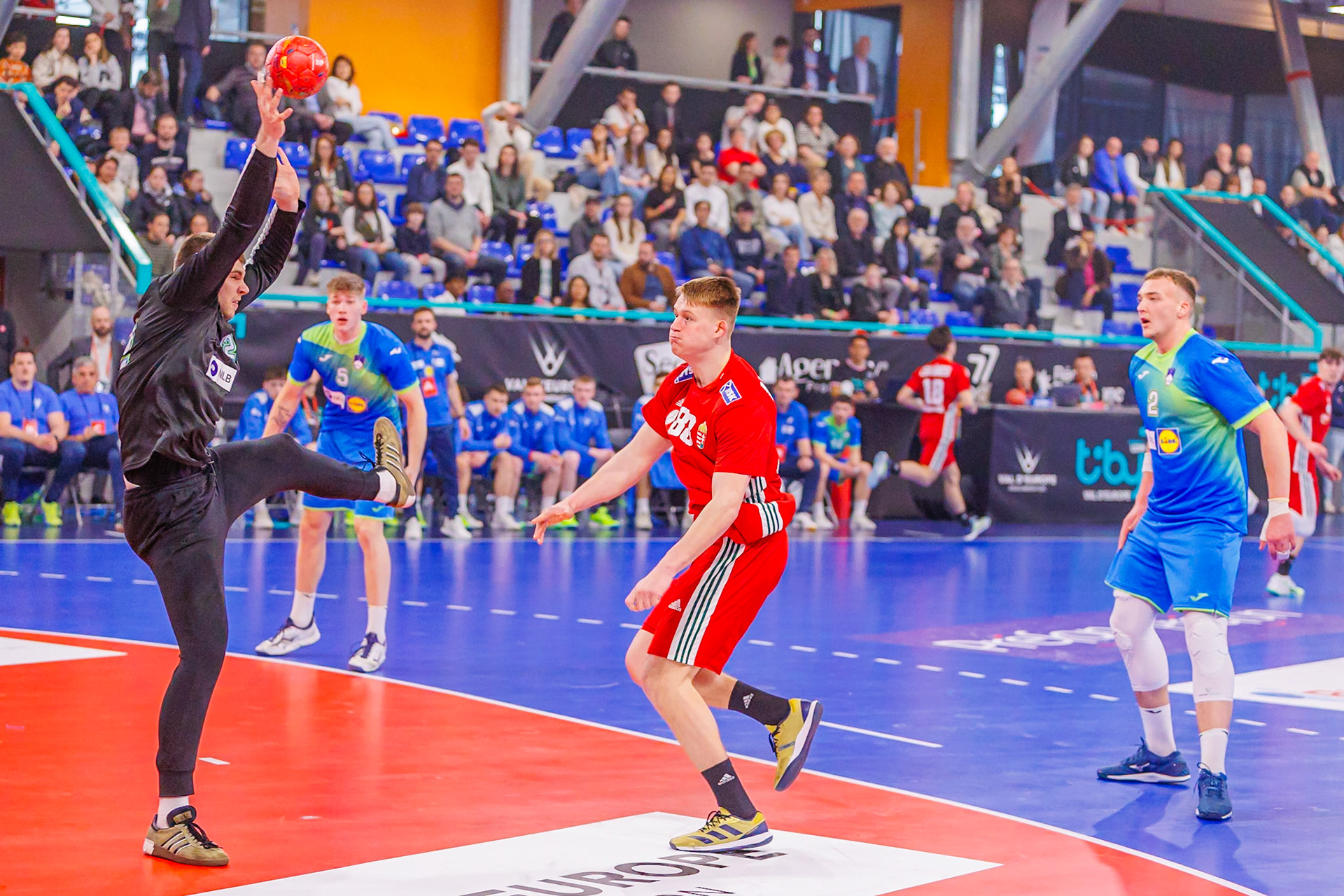 Tiby handball, Slovénie VS Hongrie 18