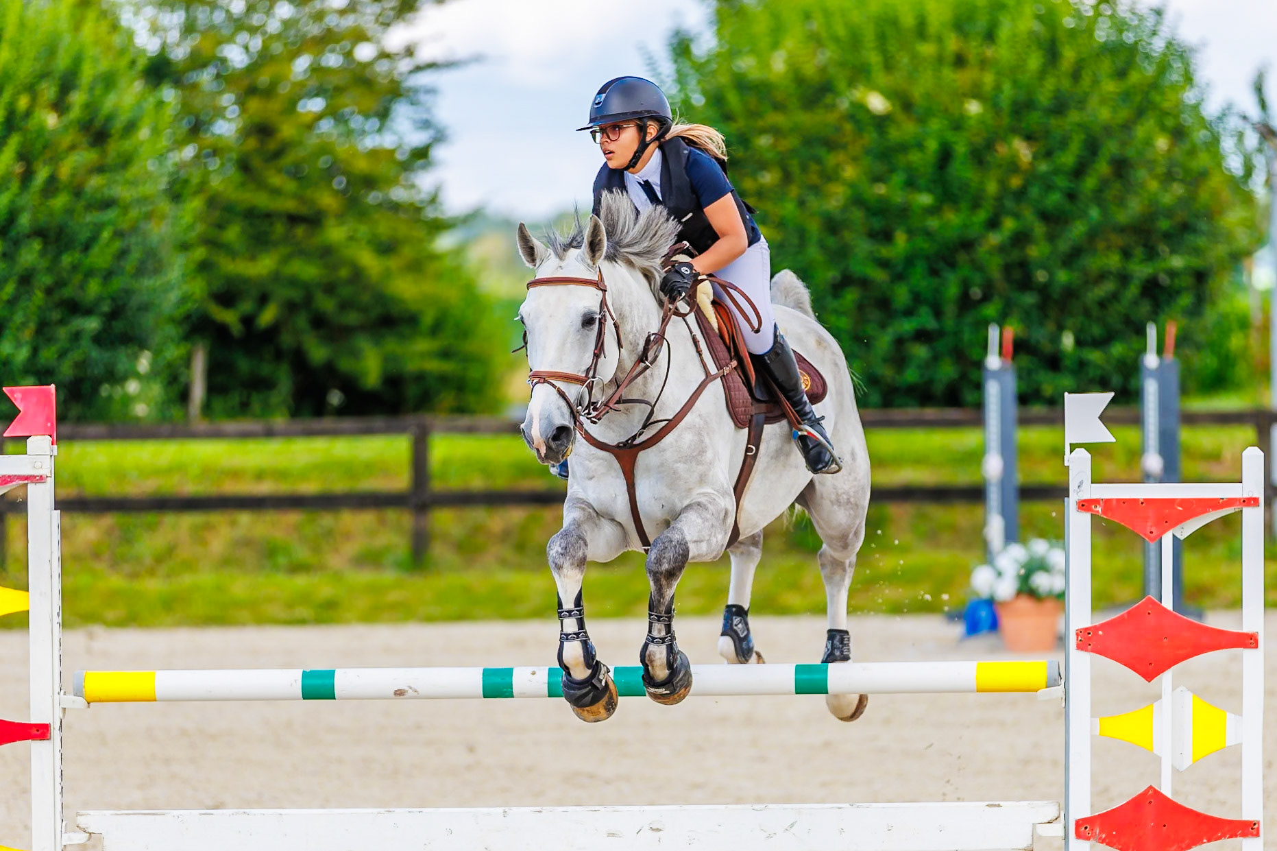13 juillet 2024 / Haras de Liverdy-en-Brie / Seine-et-Marne / Saut d'obstacles Amateur 1  Grand Prix (1.20 m)