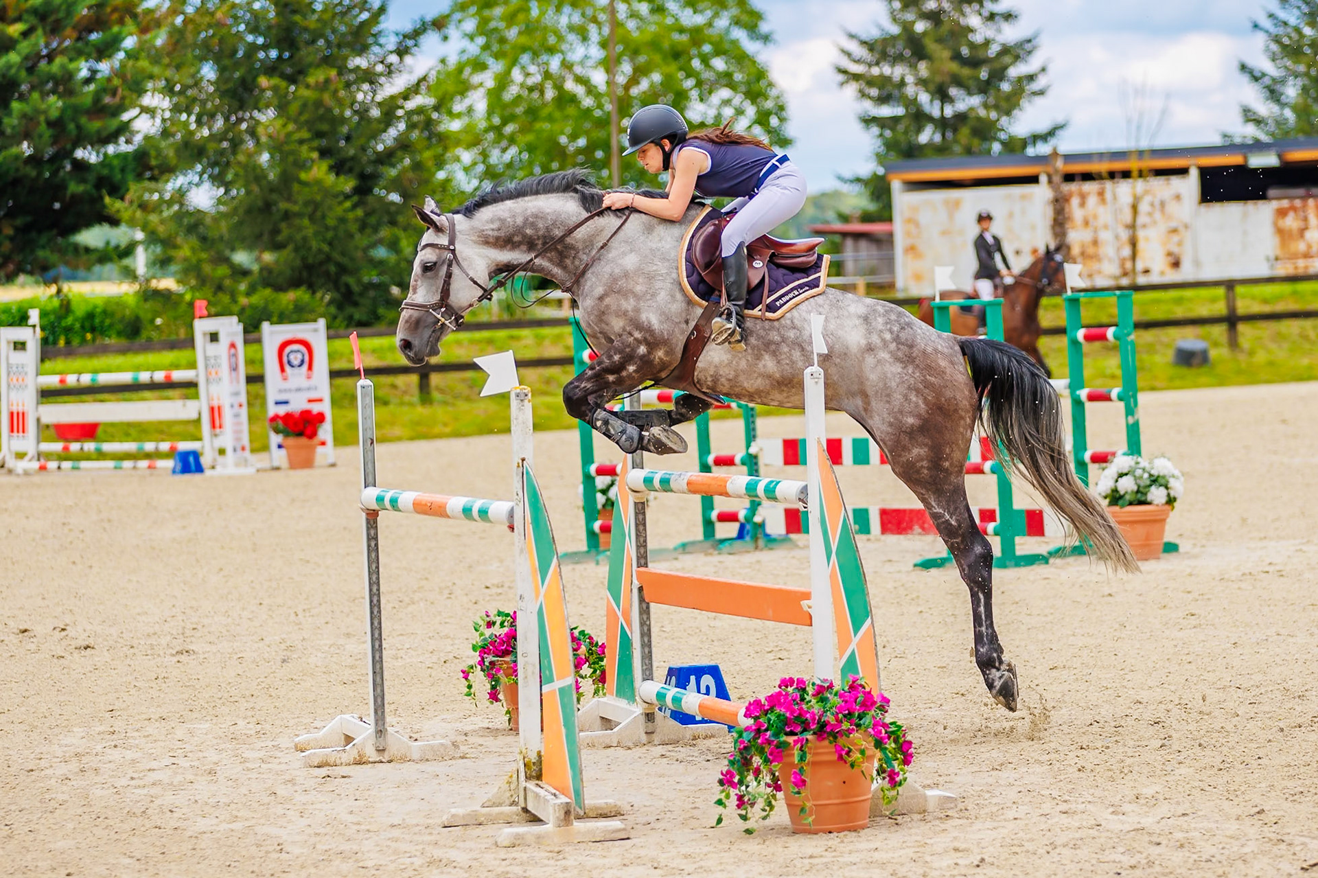 13 juillet 2024 / Haras de Liverdy-en-Brie / Seine-et-Marne / Saut d'obstacles Pro 3 Grand Prix (1.25 m)
