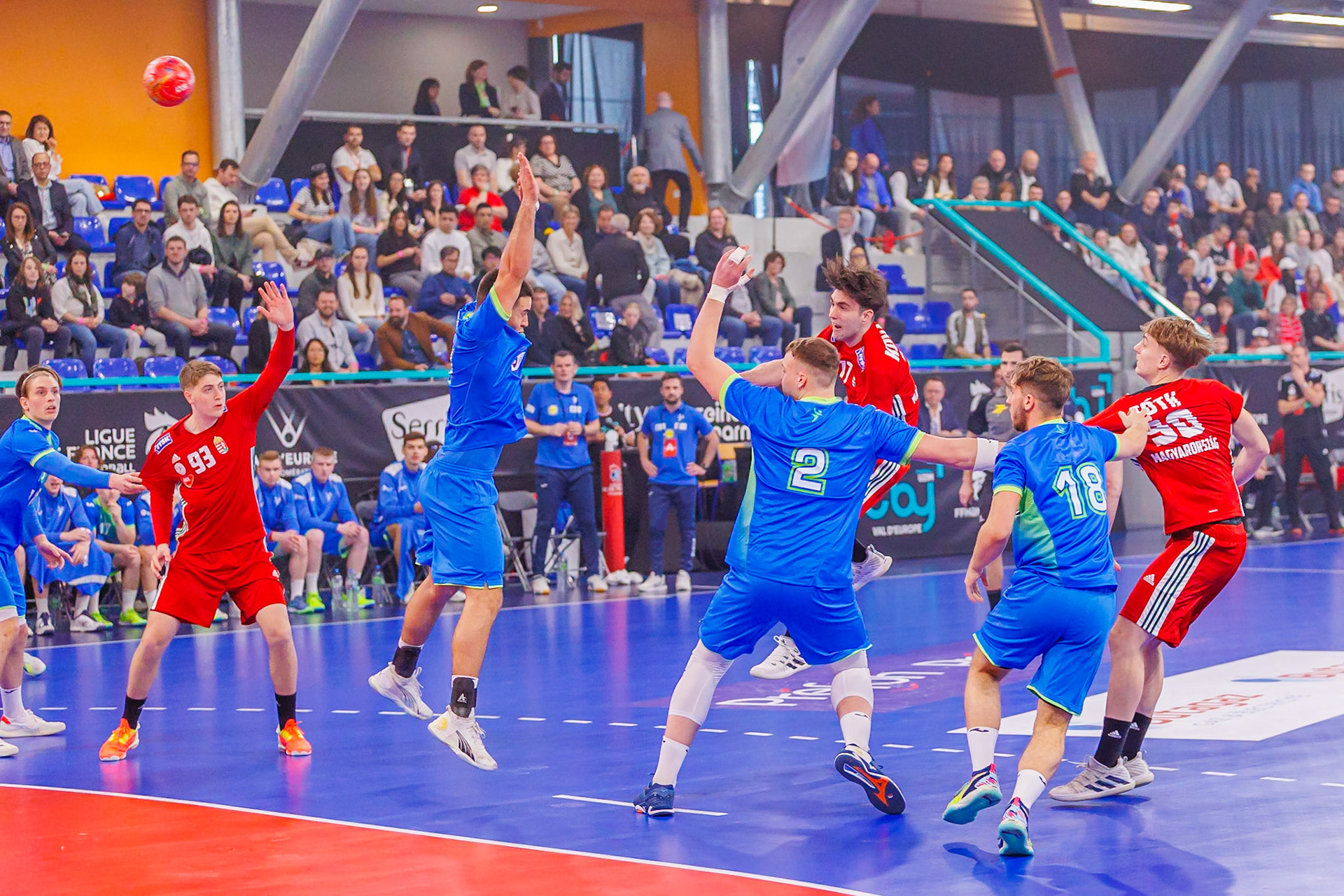 Tiby handball, Slovénie VS Hongrie 09
