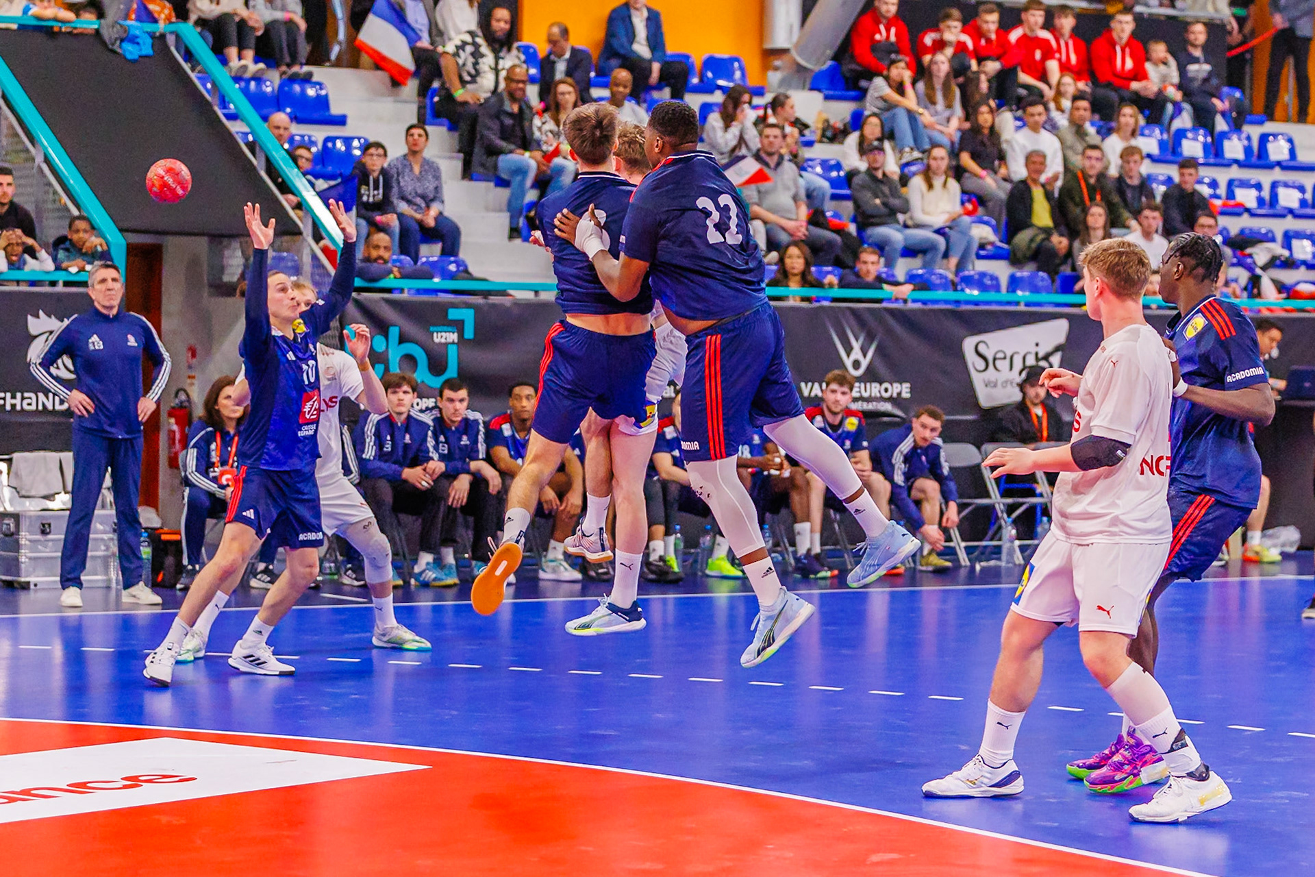 Tiby handball, France VS Danemark 107