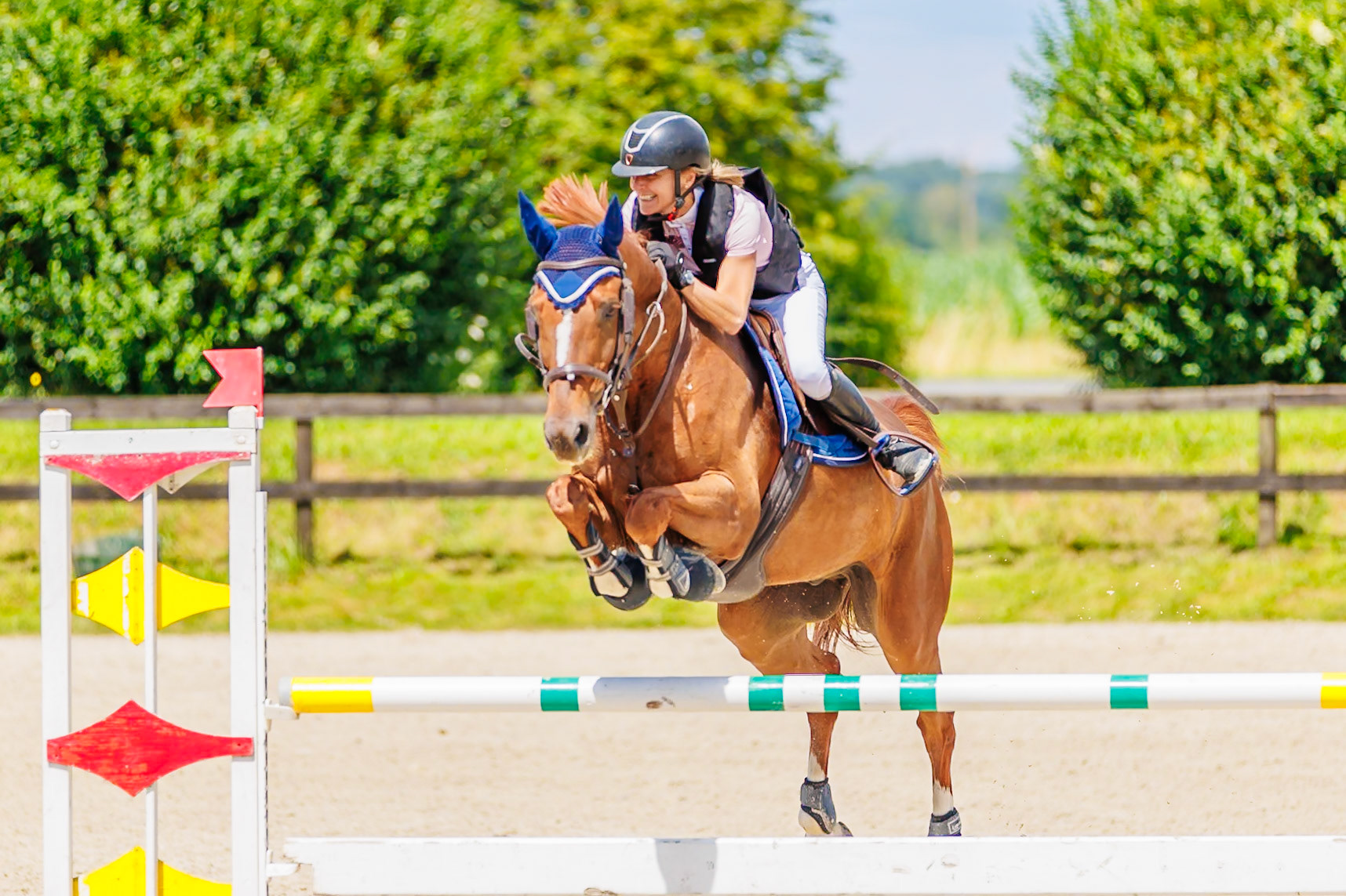 13 juillet 2024 / Haras de Liverdy-en-Brie / Seine-et-Marne / Saut d'obstacles Amateur 1  Grand Prix (1.20 m)