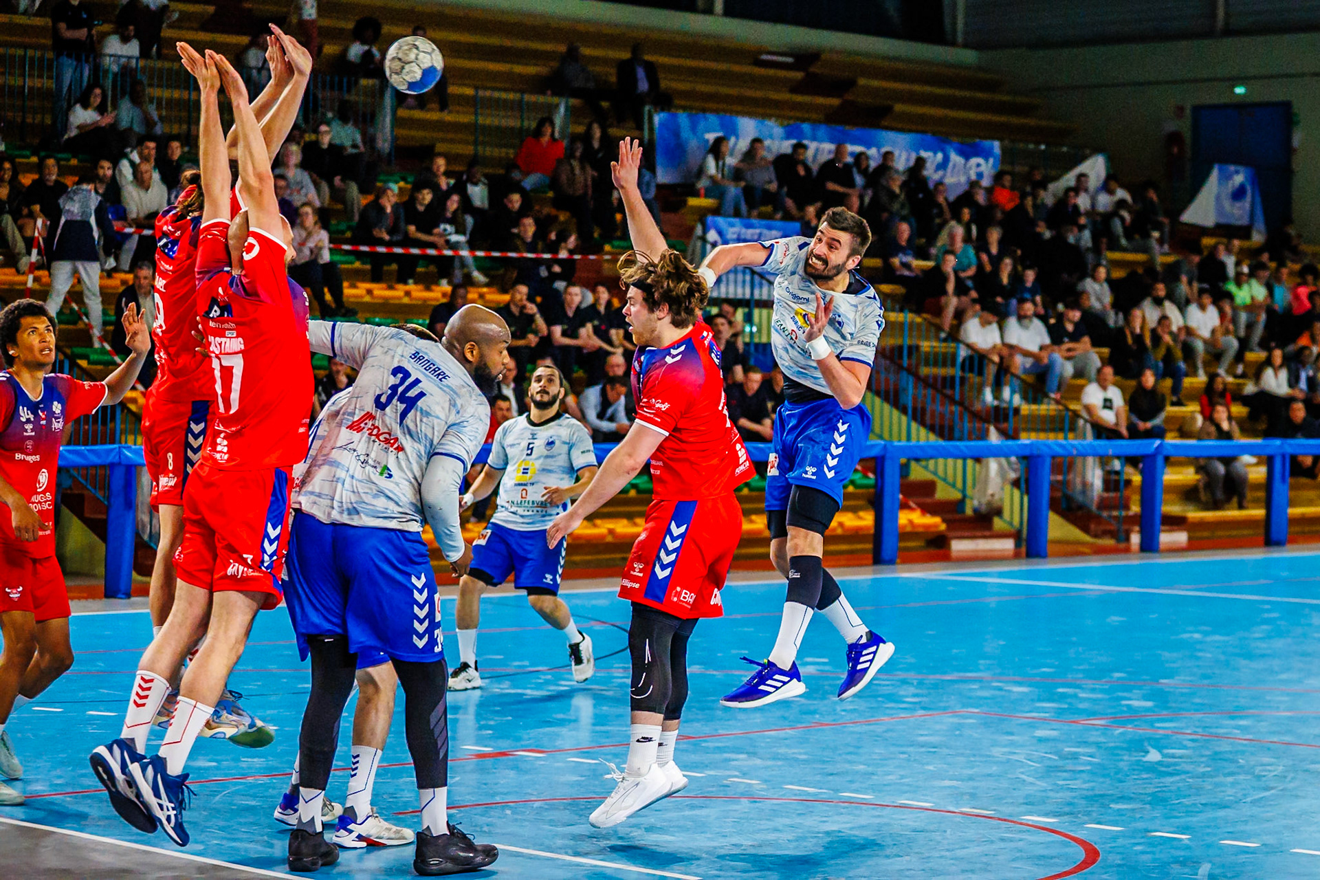 HBC Livry-Gargan VS Bruges 33 handball 37