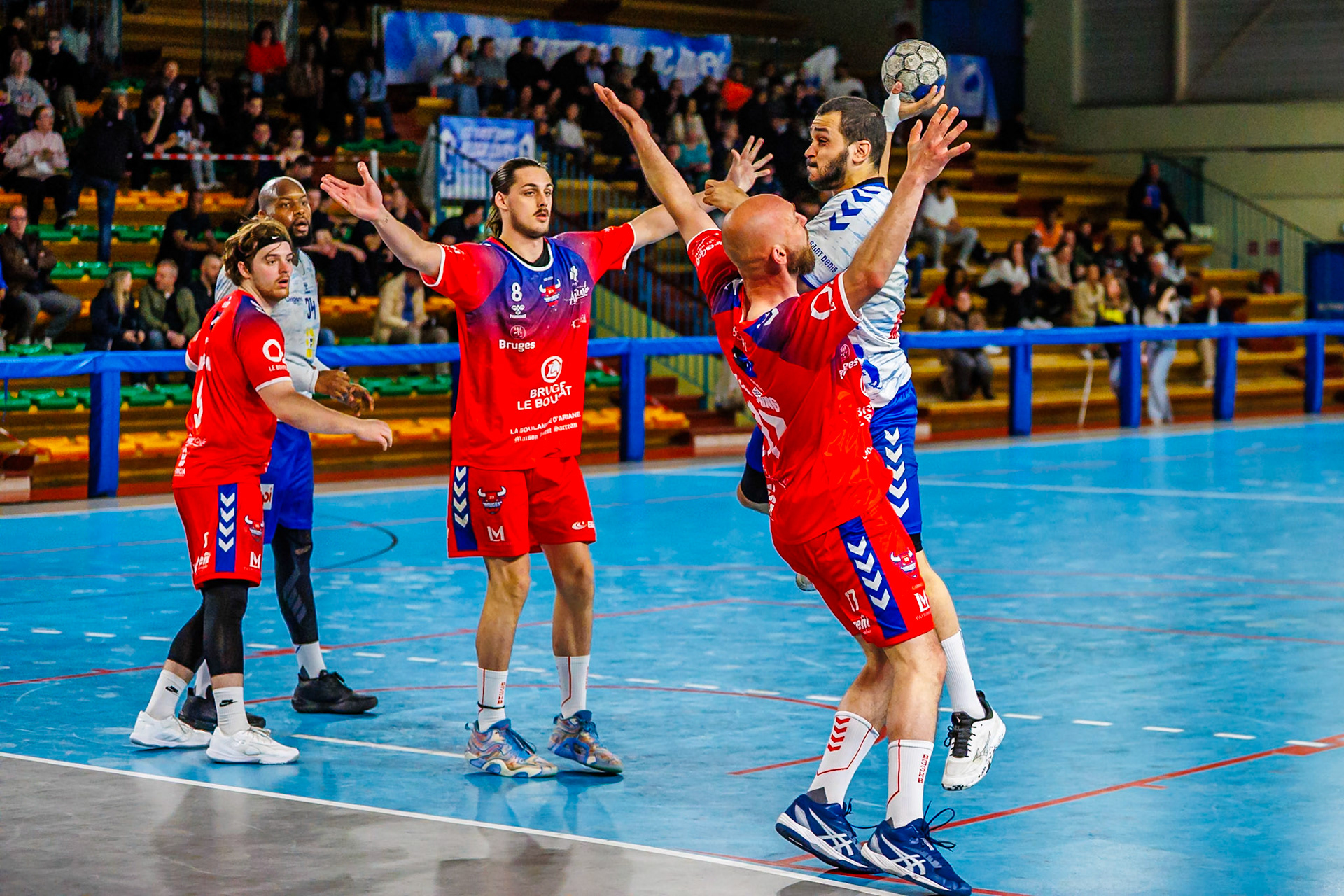 HBC Livry-Gargan VS Bruges 33 handball 32