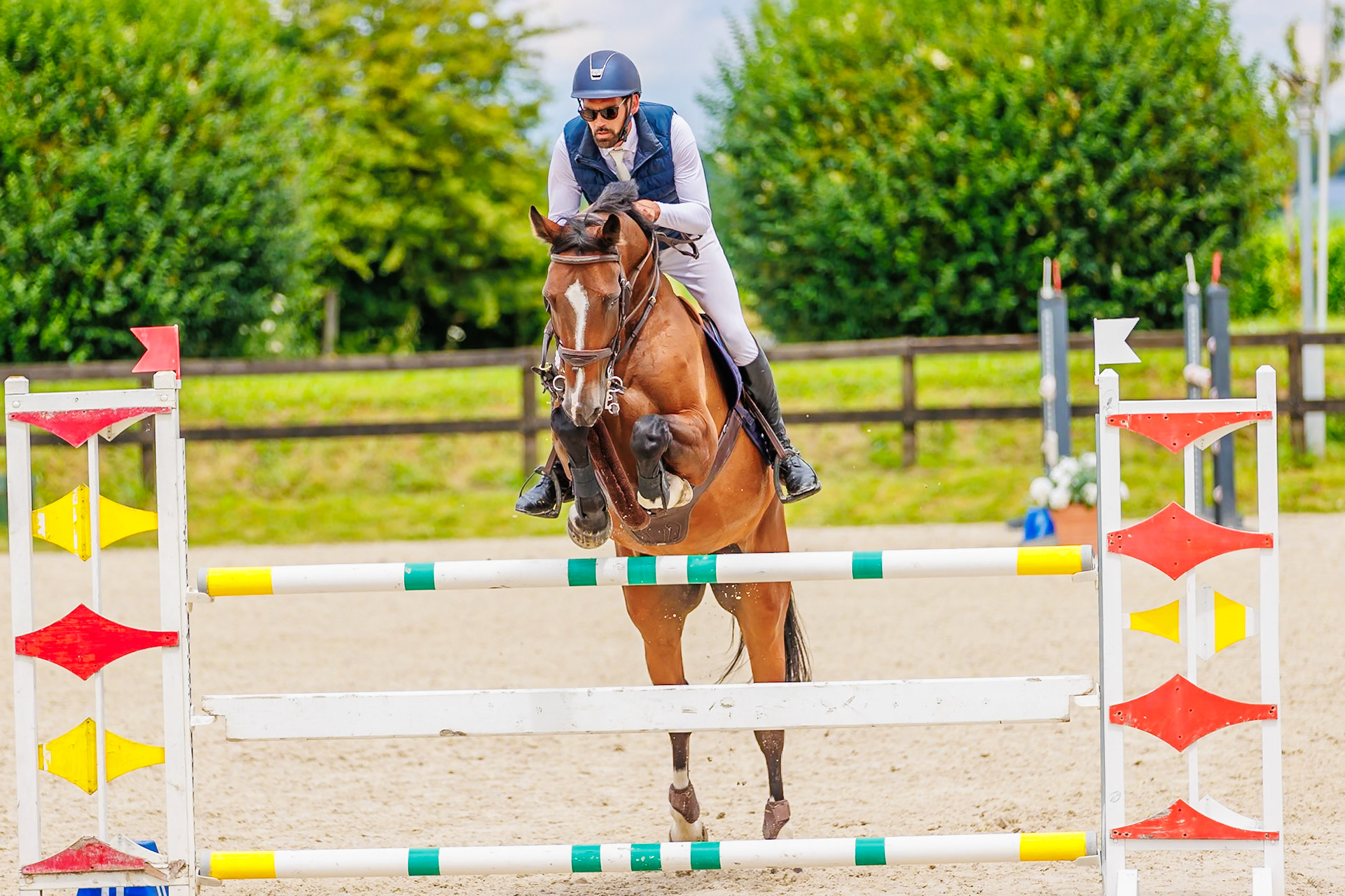 13 juillet 2024 / Haras de Liverdy-en-Brie / Seine-et-Marne / Saut d'obstacles Pro 3 Grand Prix (1.25 m)