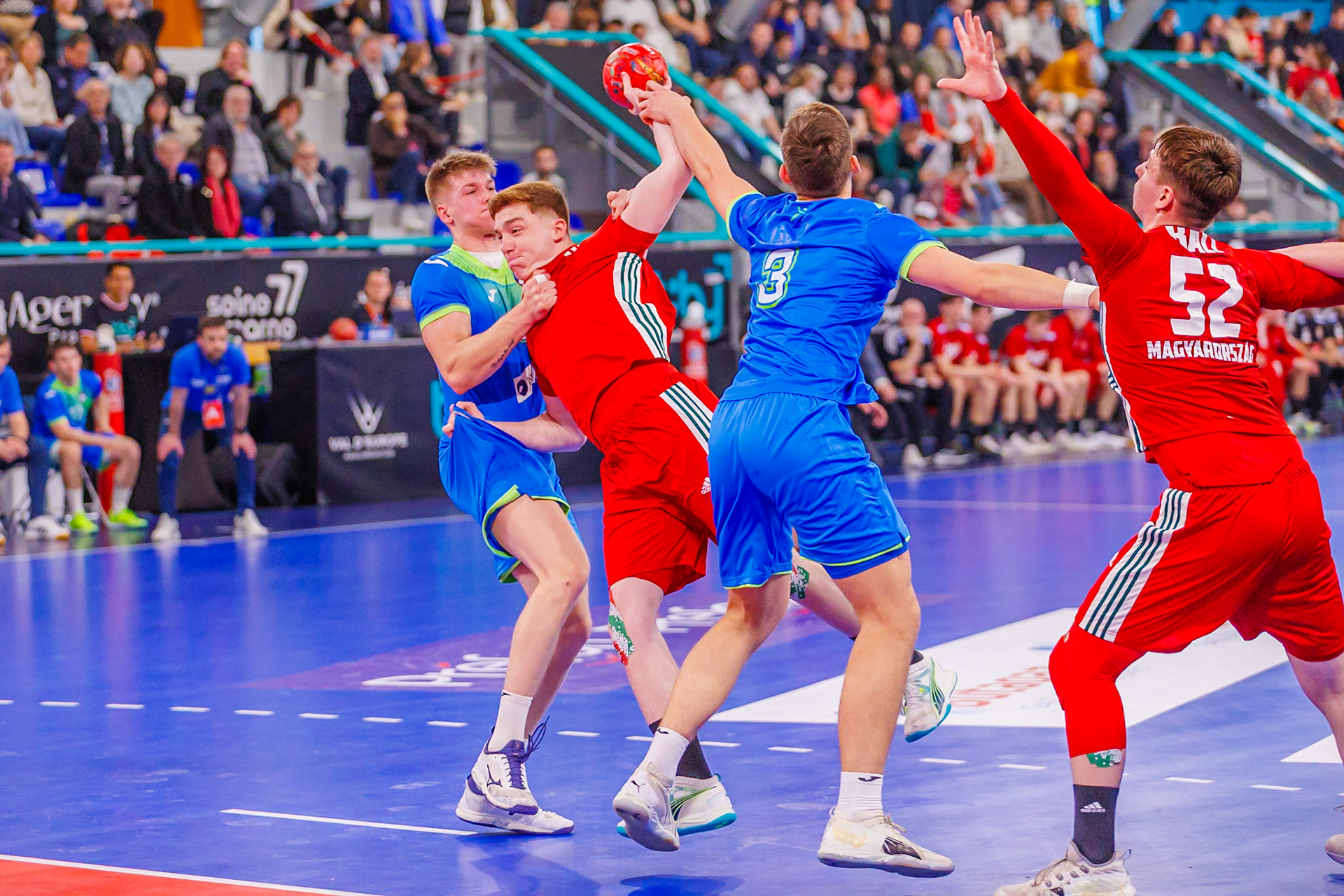 Tiby handball, Slovénie VS Hongrie 30