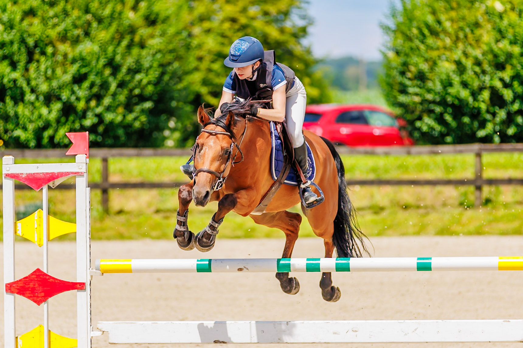 13 juillet 2024 / Haras de Liverdy-en-Brie / Seine-et-Marne / Saut d'obstacles Amateur 1  Grand Prix (1.20 m)
