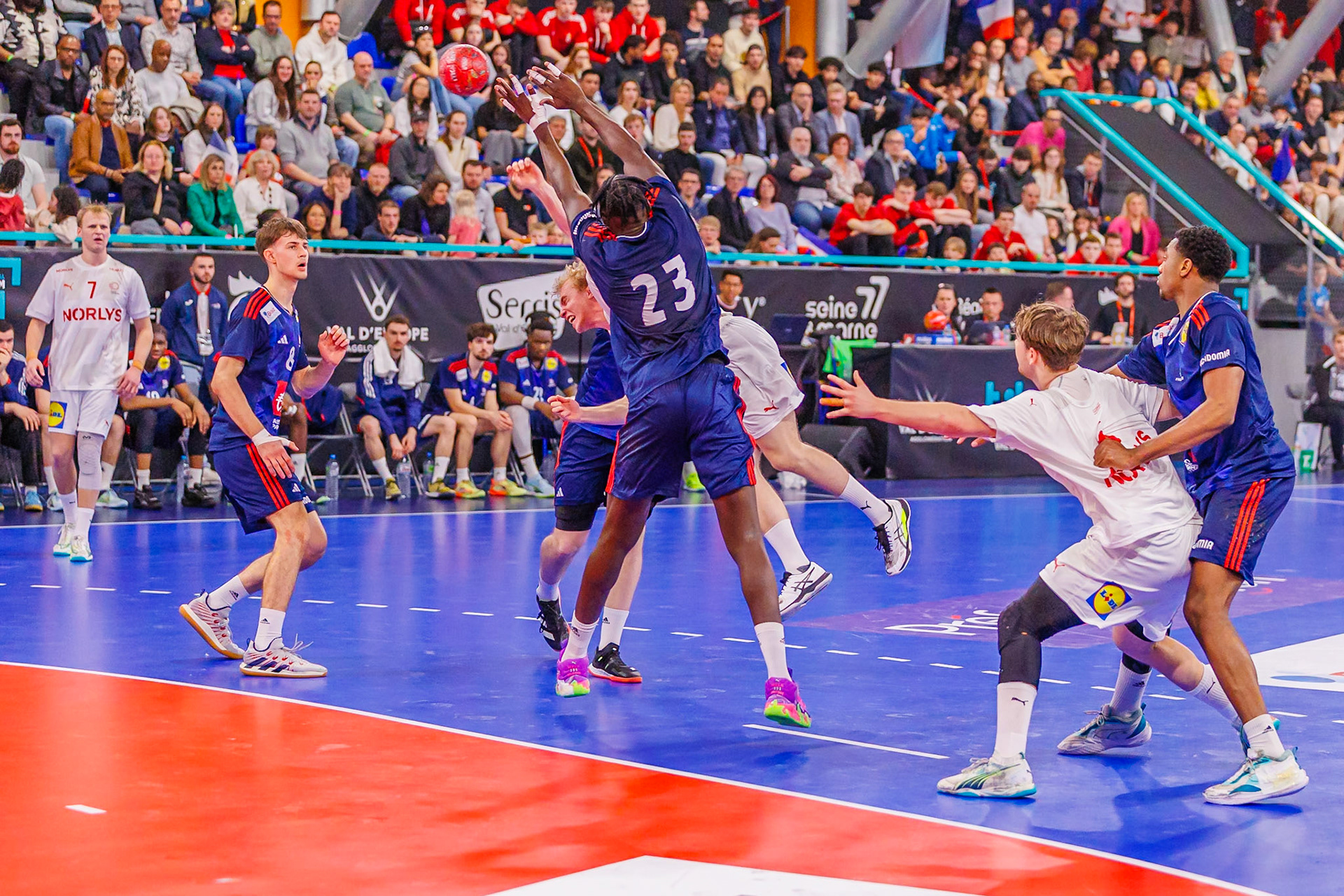 Tiby handball, France VS Danemark 115
