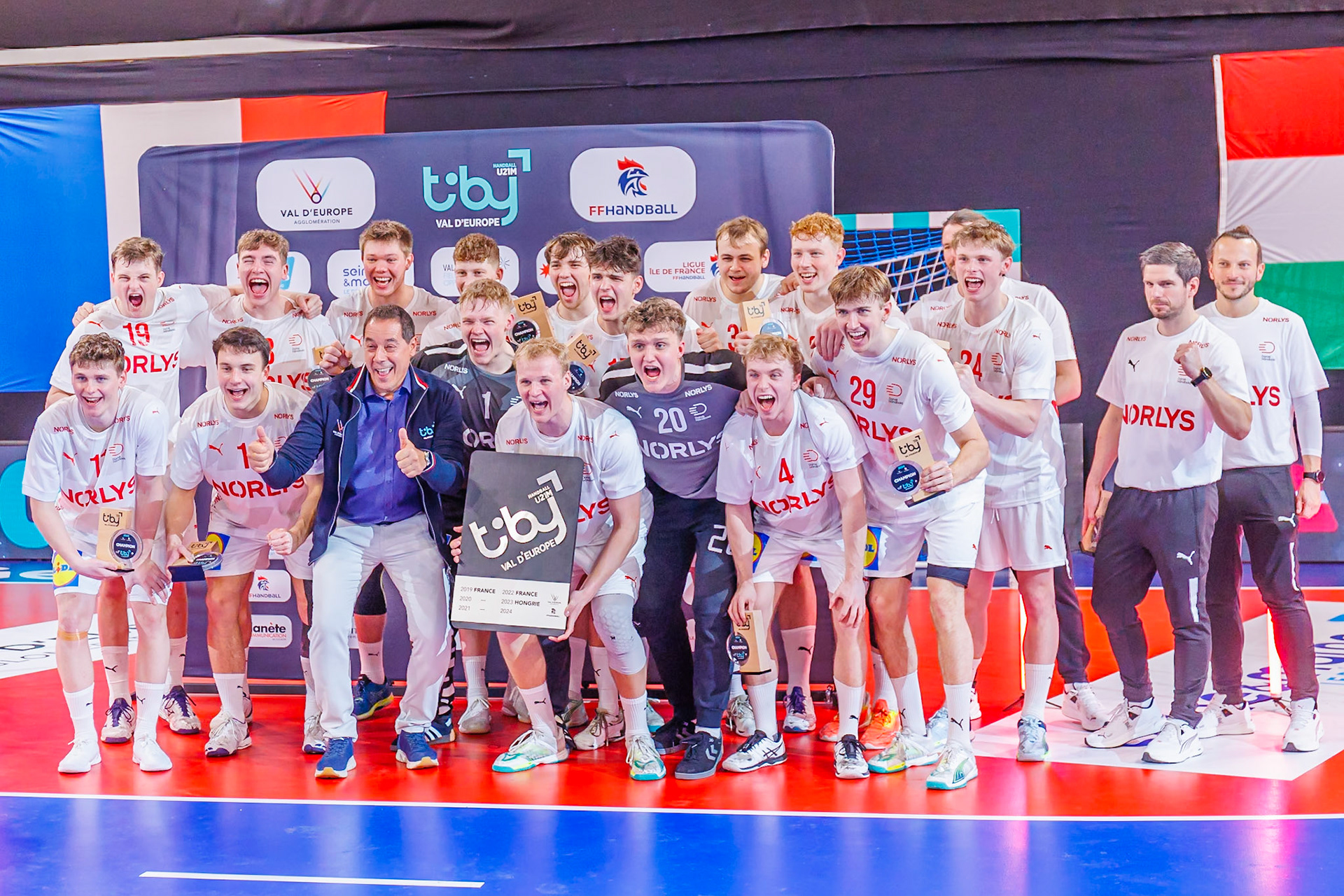 Tiby handball : Podiums 146