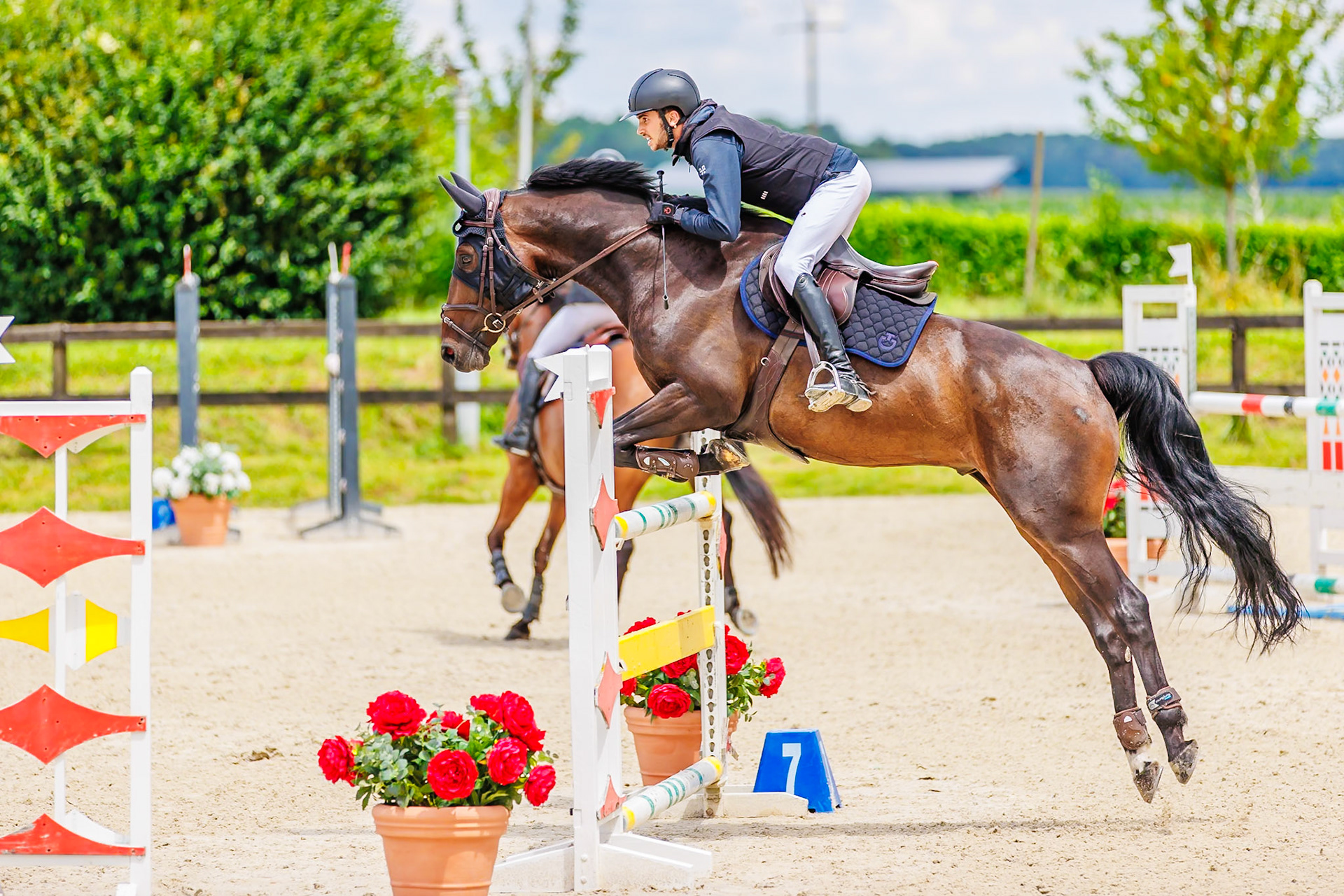 13 juillet 2024 / Haras de Liverdy-en-Brie / Seine-et-Marne / Saut d'obstacles Pro 3 Grand Prix (1.25 m)