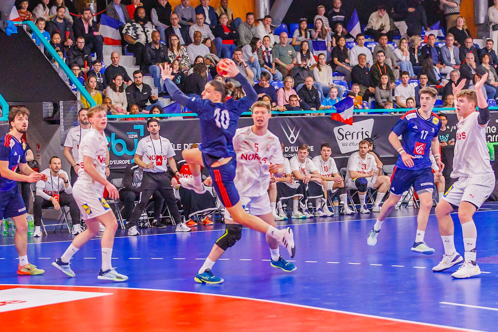 Tiby handball, France VS Danemark 76