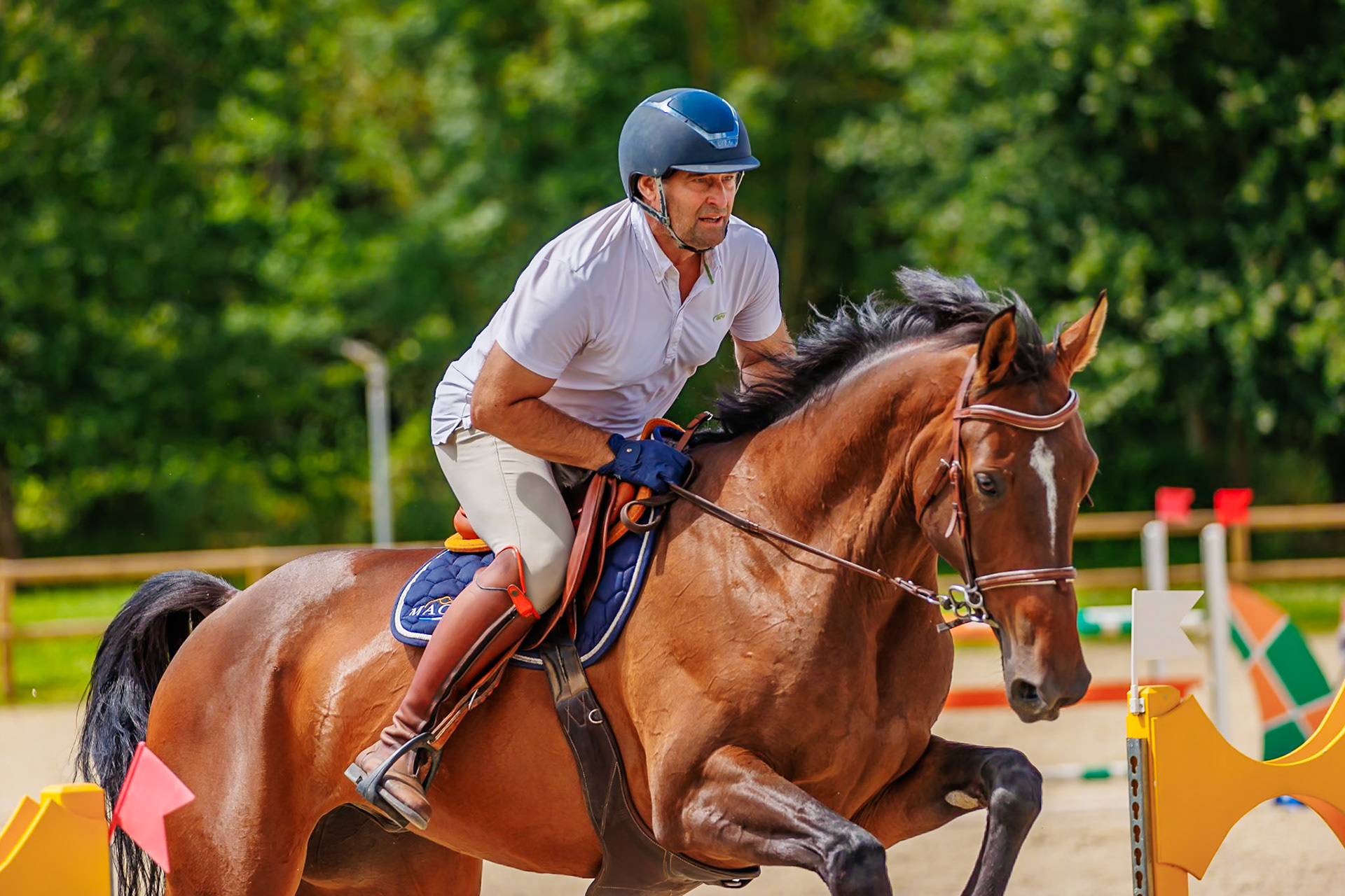 13 juillet 2024 / Haras de Liverdy-en-Brie / Seine-et-Marne / Saut d'obstacles Amateur 1  Grand Prix (1.20 m)