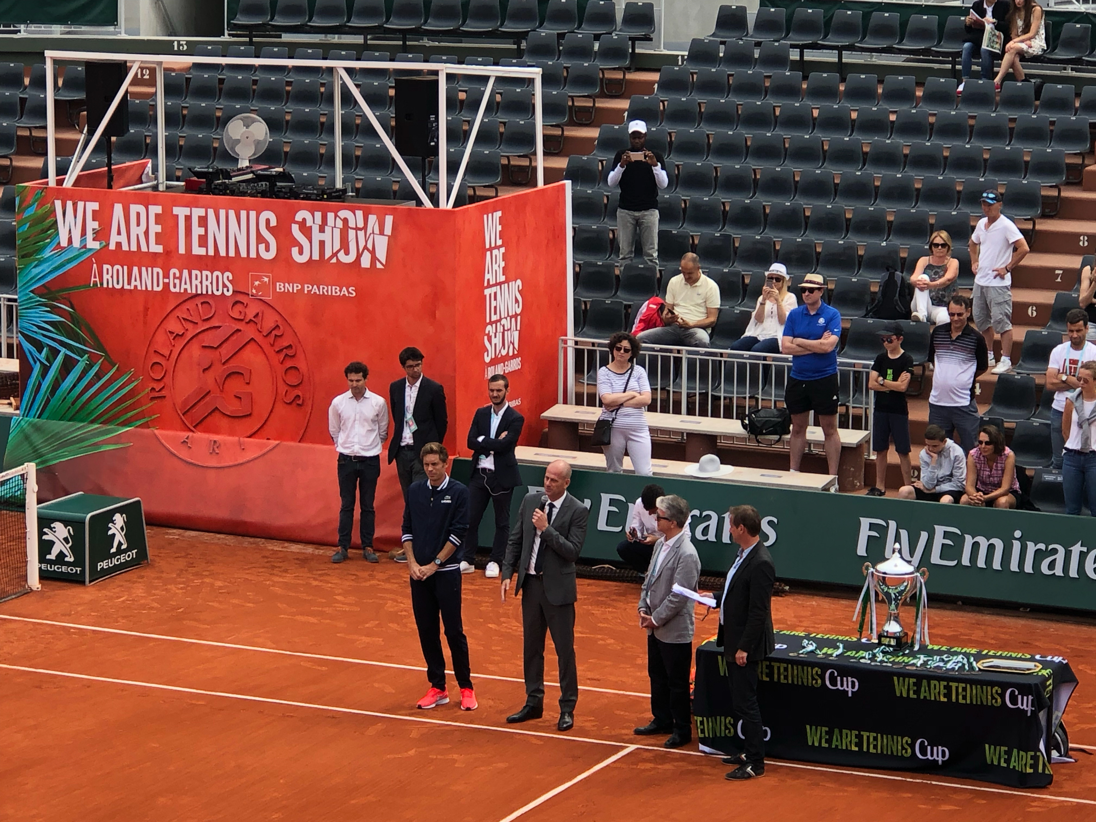 Roland Garros 2018, We Are Tennis Show