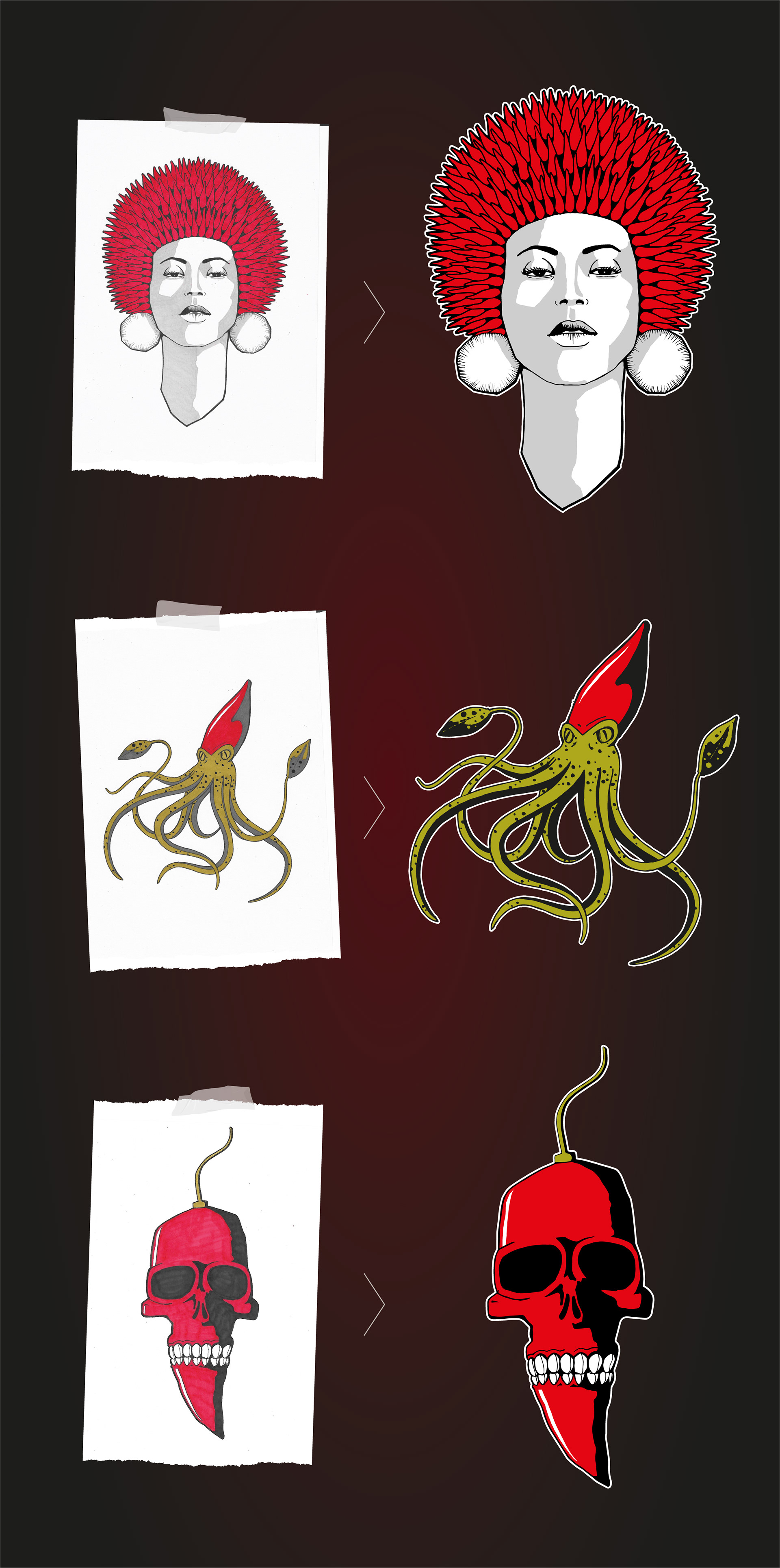 Illustrations © PIKIYO / Vectorisation © Agullo identity