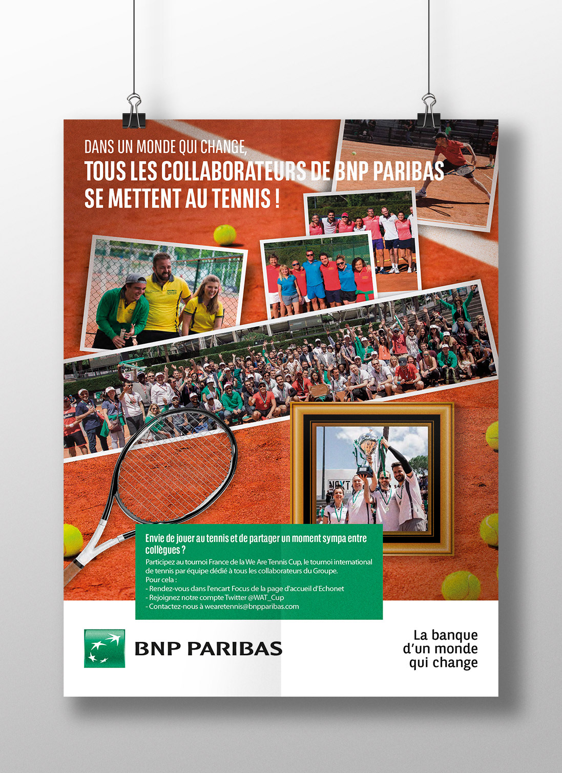 We Are Tennis Cup, affiche