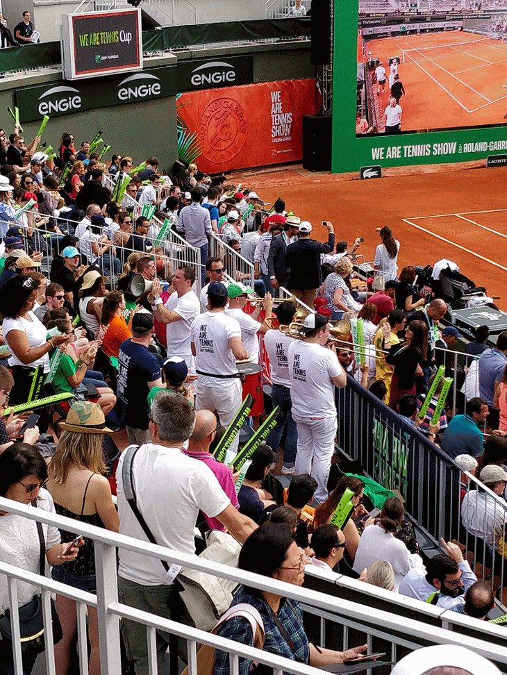 Roland Garros 2018, We Are Tennis Show