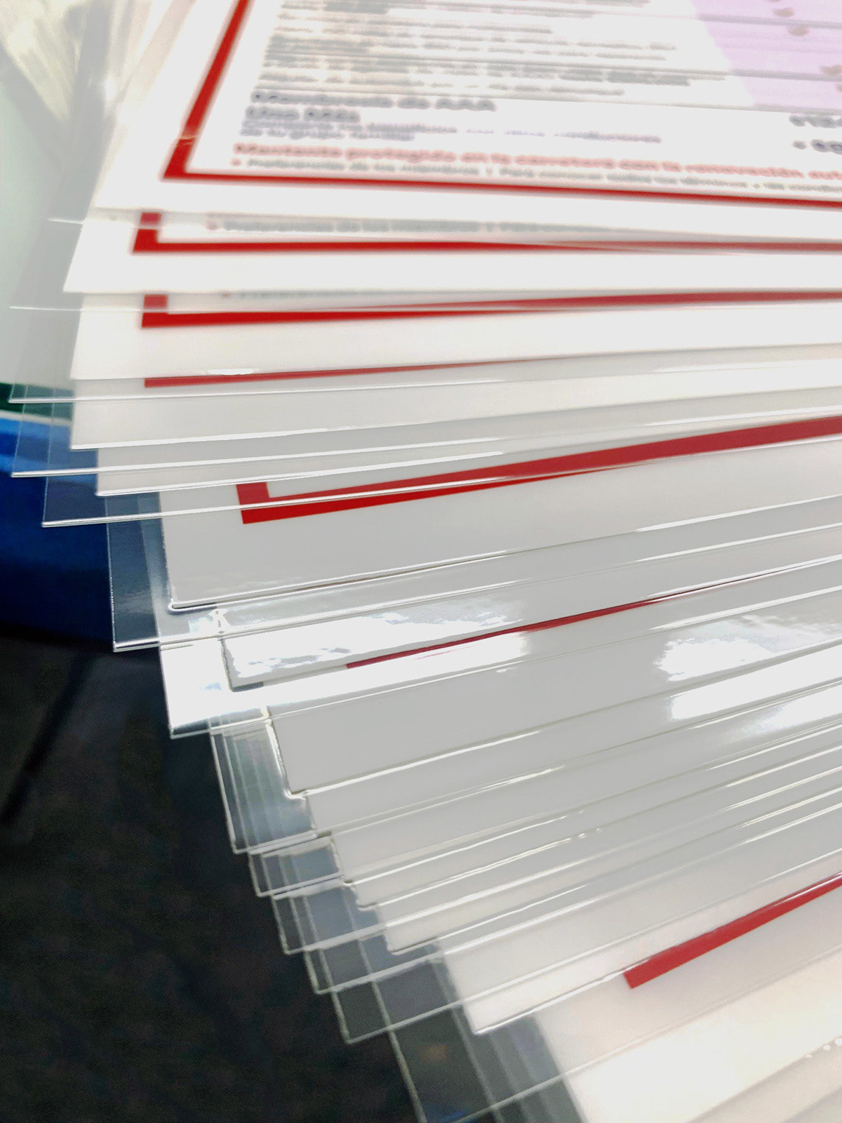 Laminated Sheets With Bead