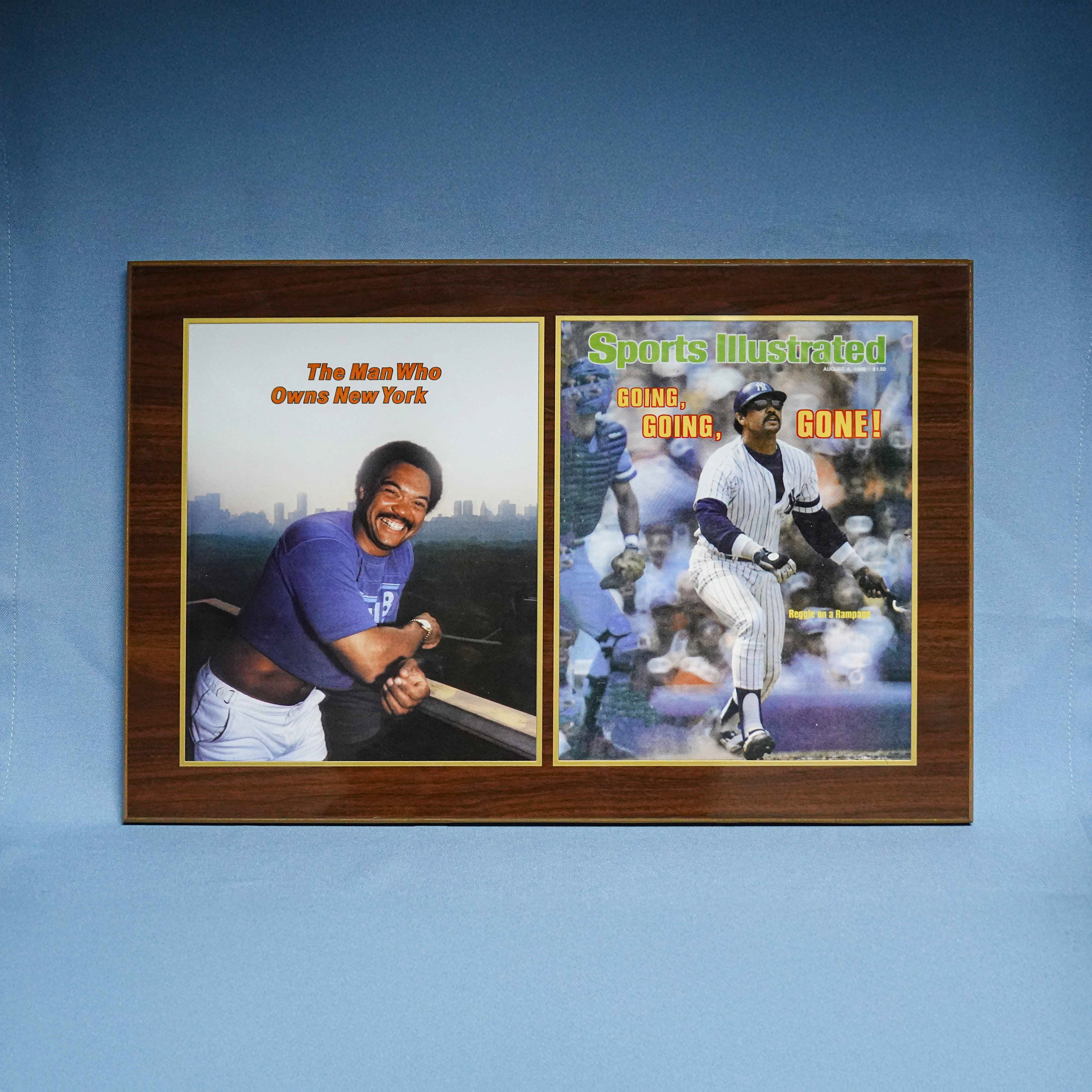 Sports Memorabilia Plaque