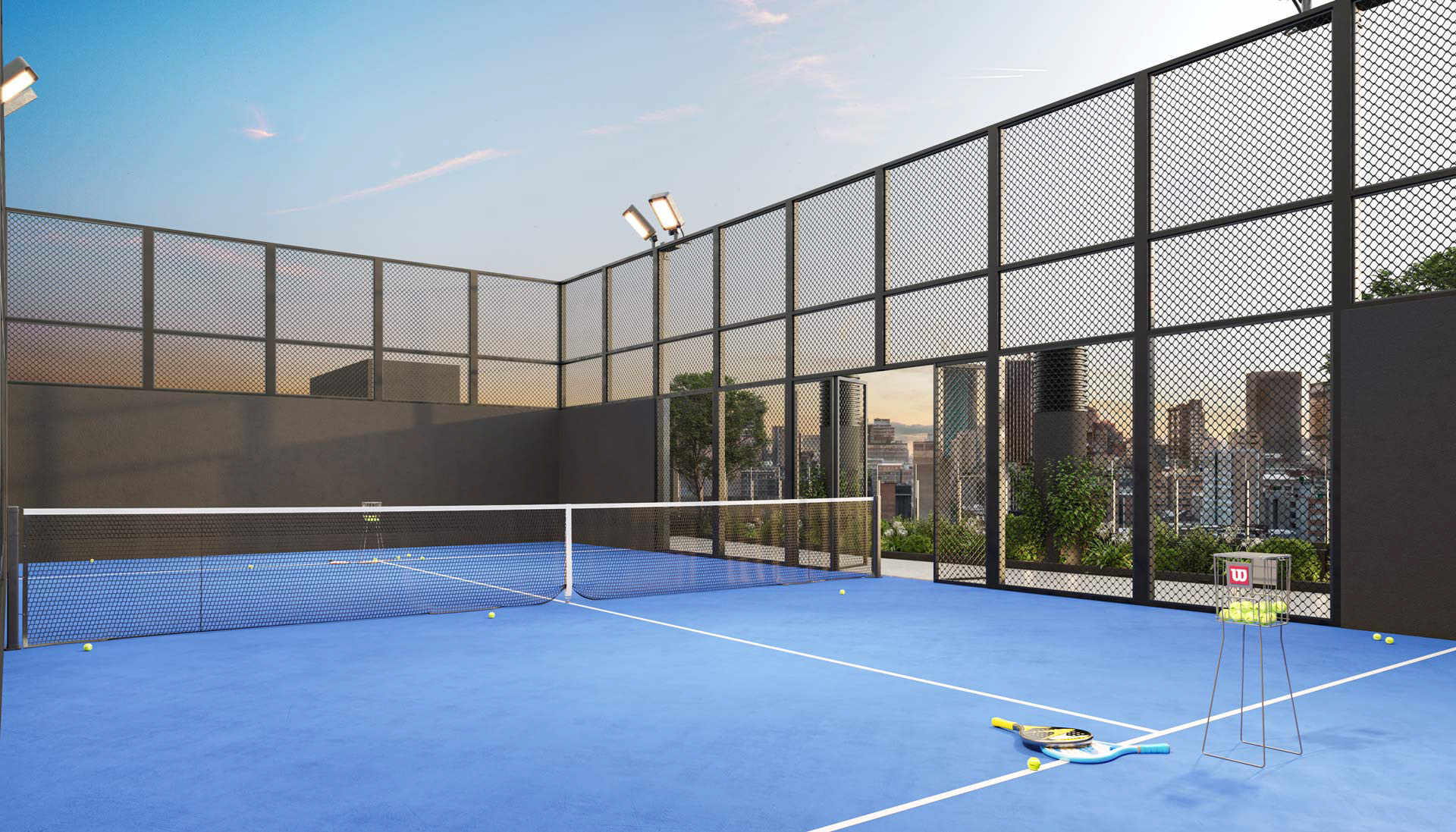 Cancha de Padel Miraflores Brick