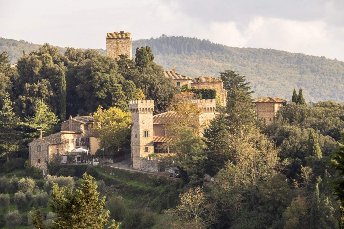 Panzano in Chianti: the Castle