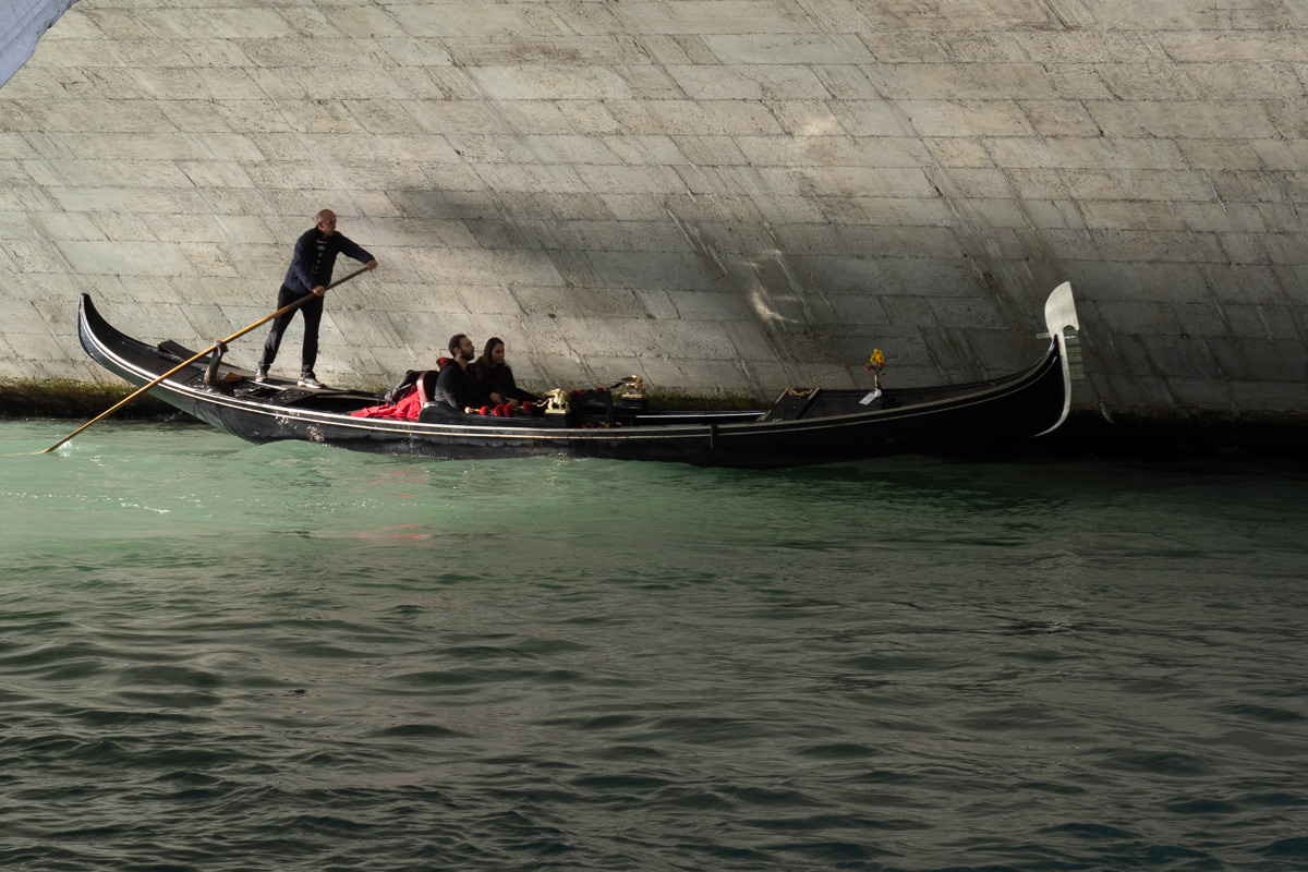 Under the Rialto Bridge