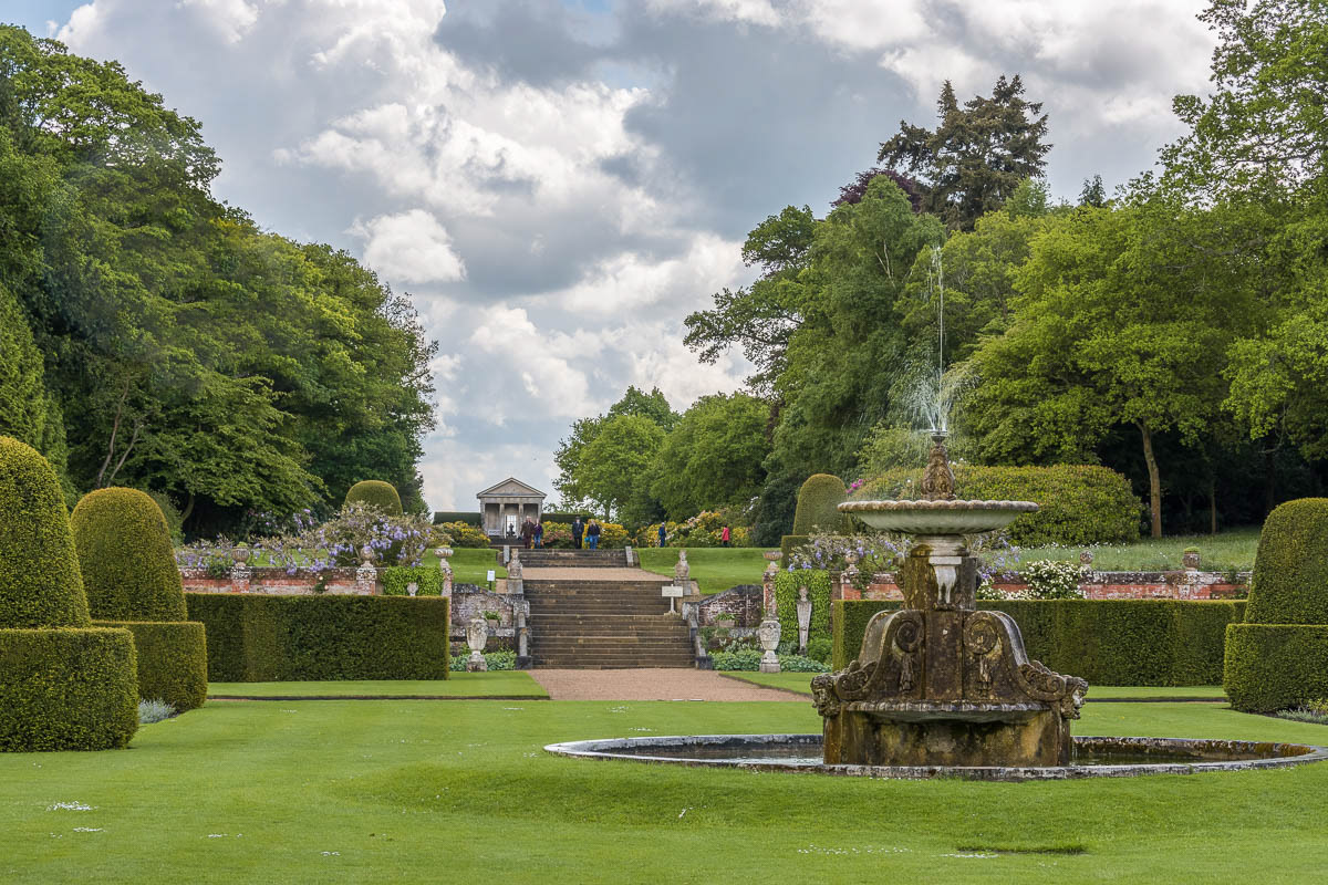 The gardens at Blickling Hall