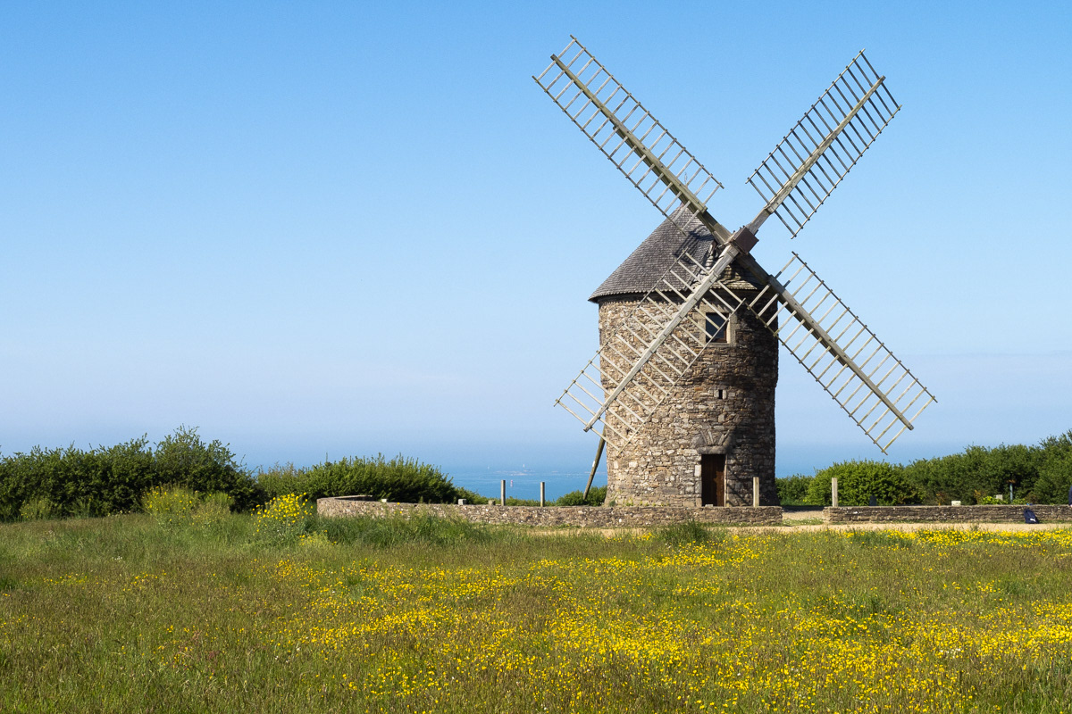 The Windmill, Plouzéc, Brittany