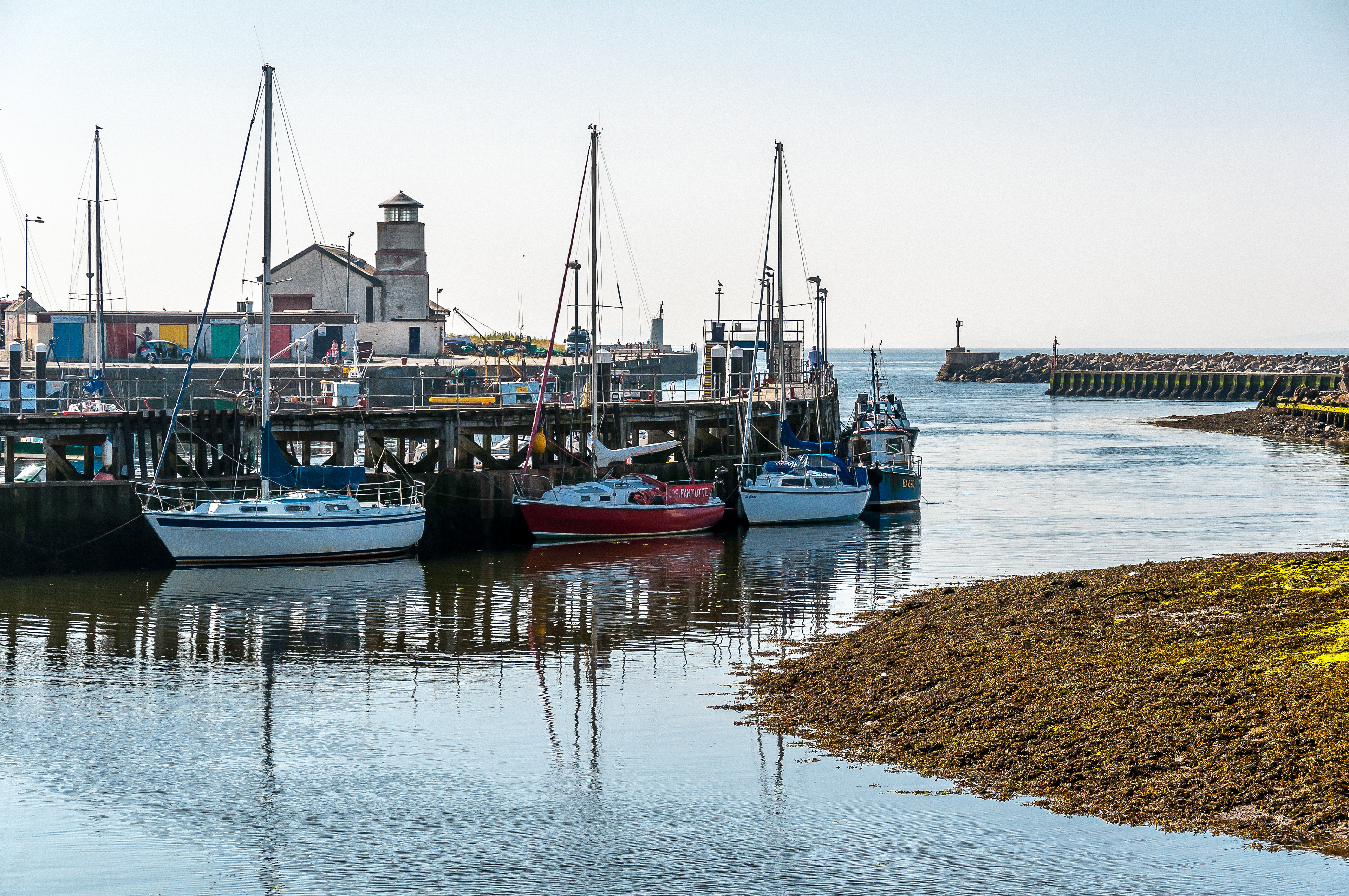 Girvan Harbor, Ayrshire