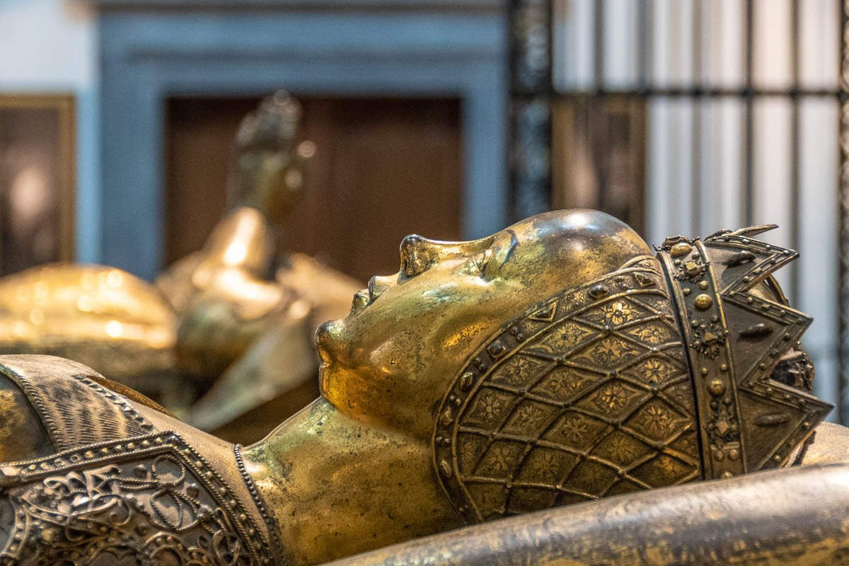 The Tomb Effigy of Mary, Duchess of Burgundy at the Church of Our Lady, Bruges