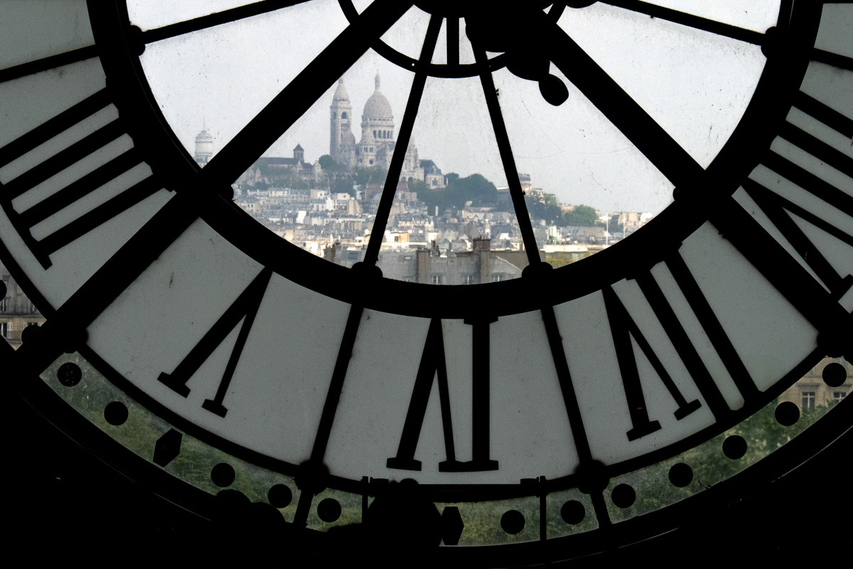 Montmartre viewed from the Musée d'Orsay