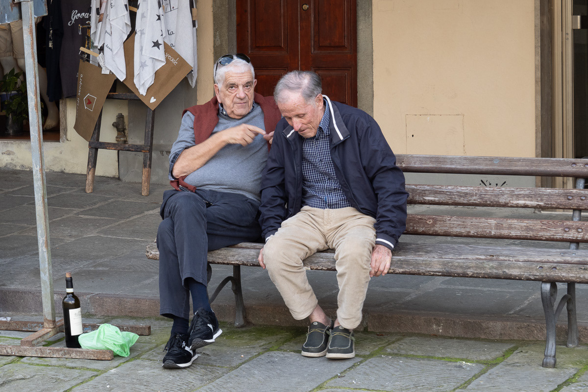 Greve in Chiant: " Now just you listen to this!"