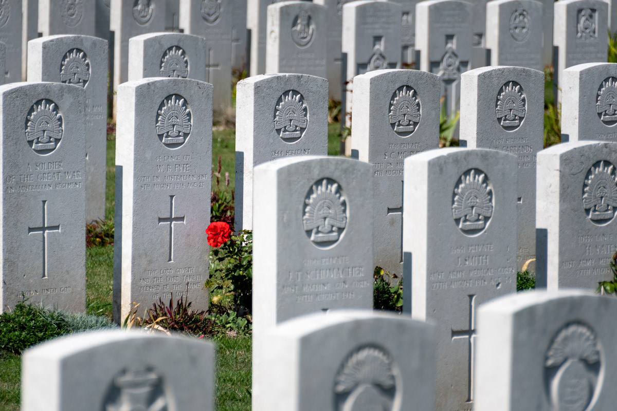 Heath Cemetery, Harbonnières, Picardy, France