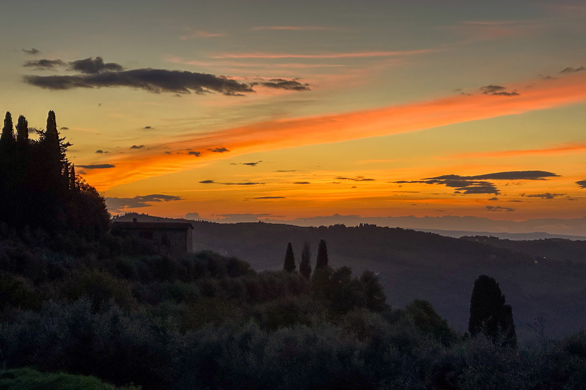 Sunset, Panzano