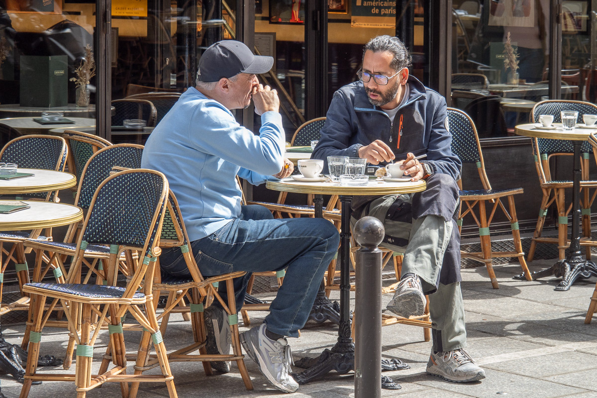 "So I sez to this bloke..."