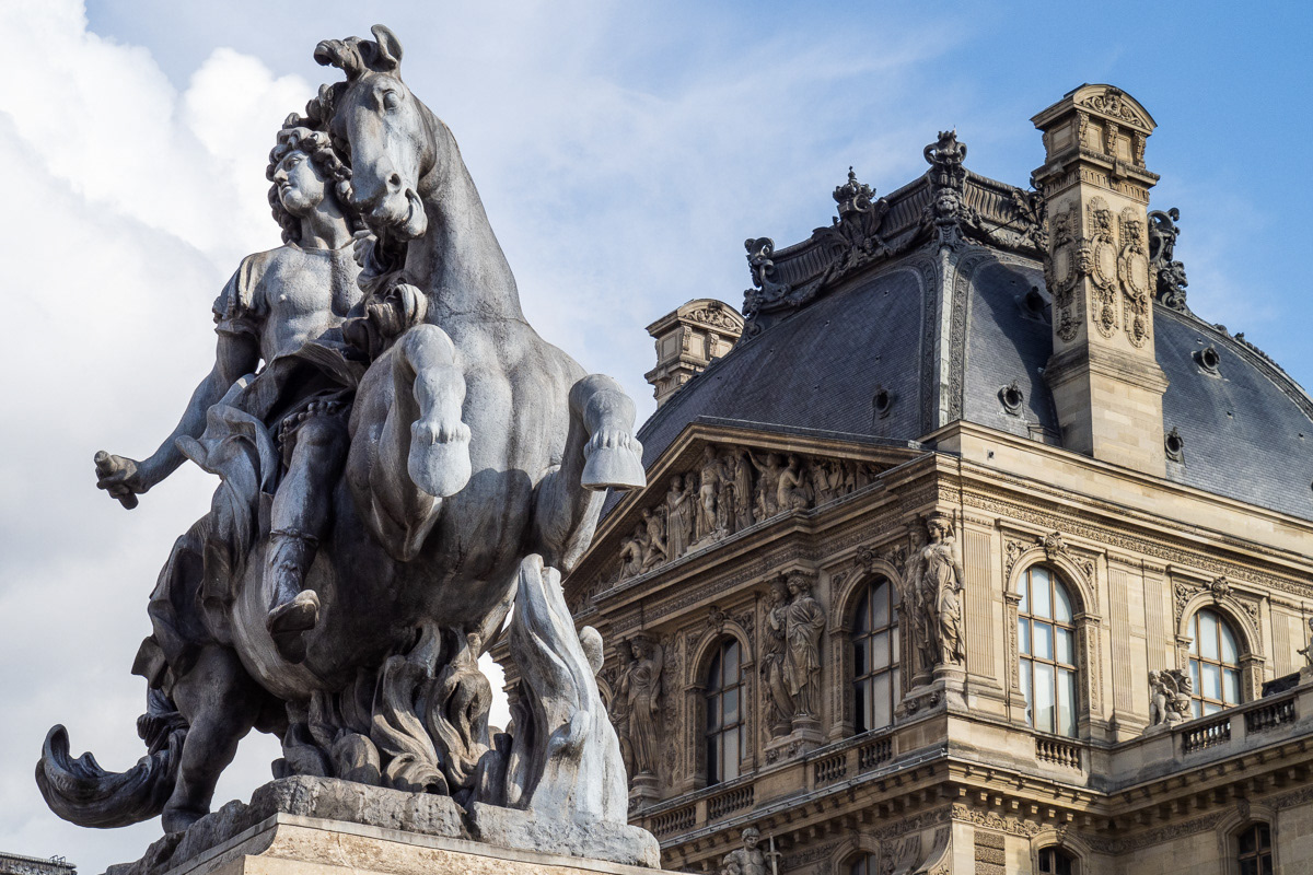 The 'Sun King' at The Louvre