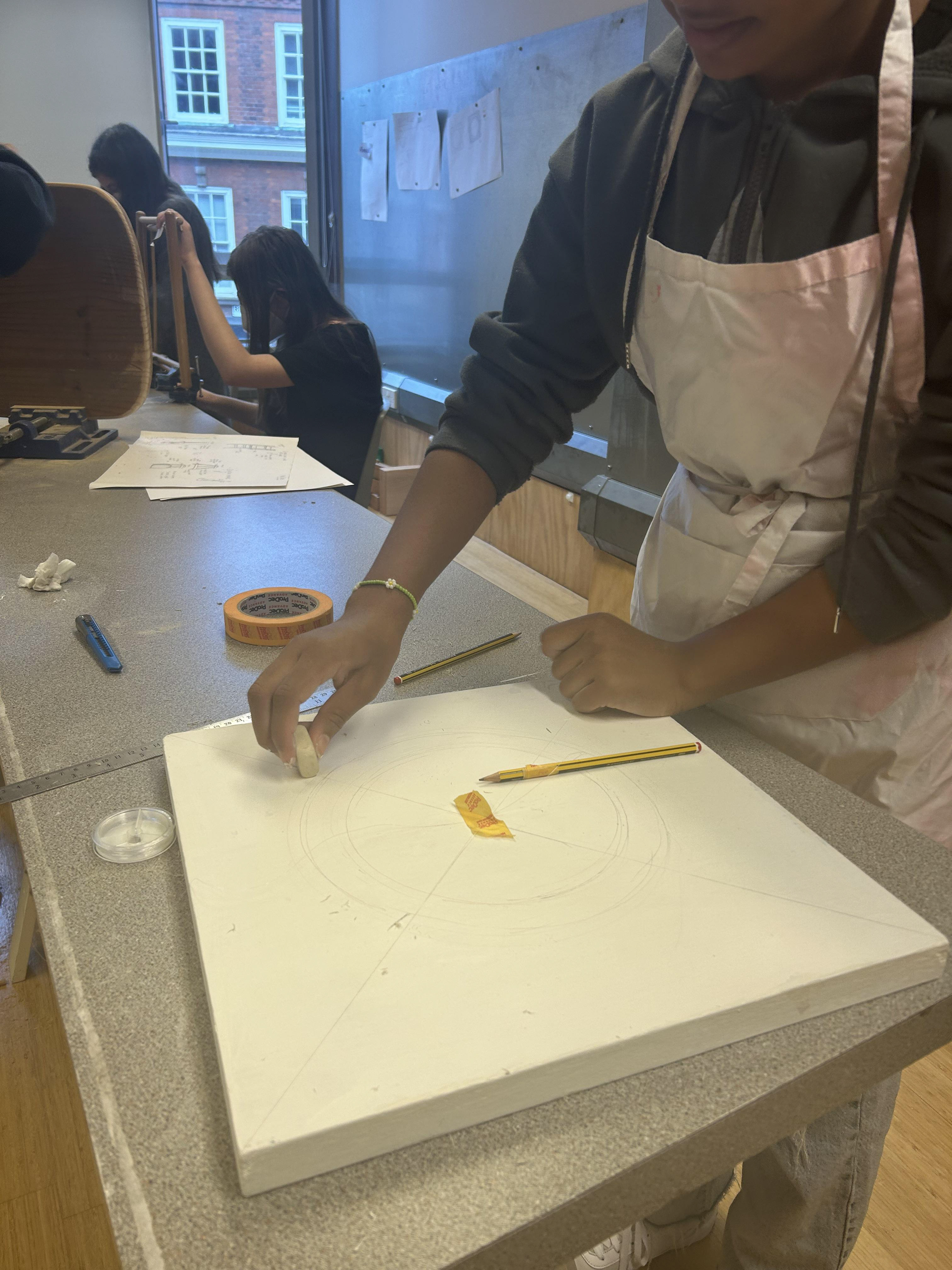 Planning and creating directly onto the product