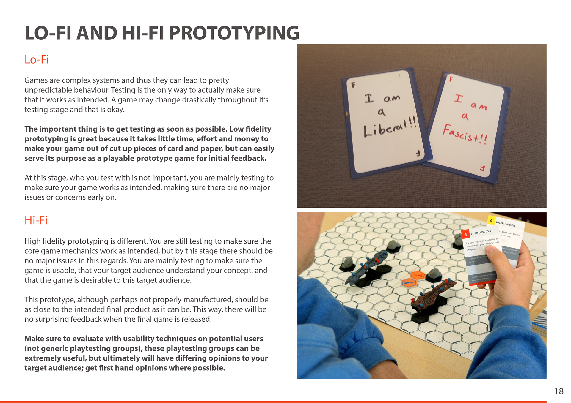 Design Guide Key Page - Development